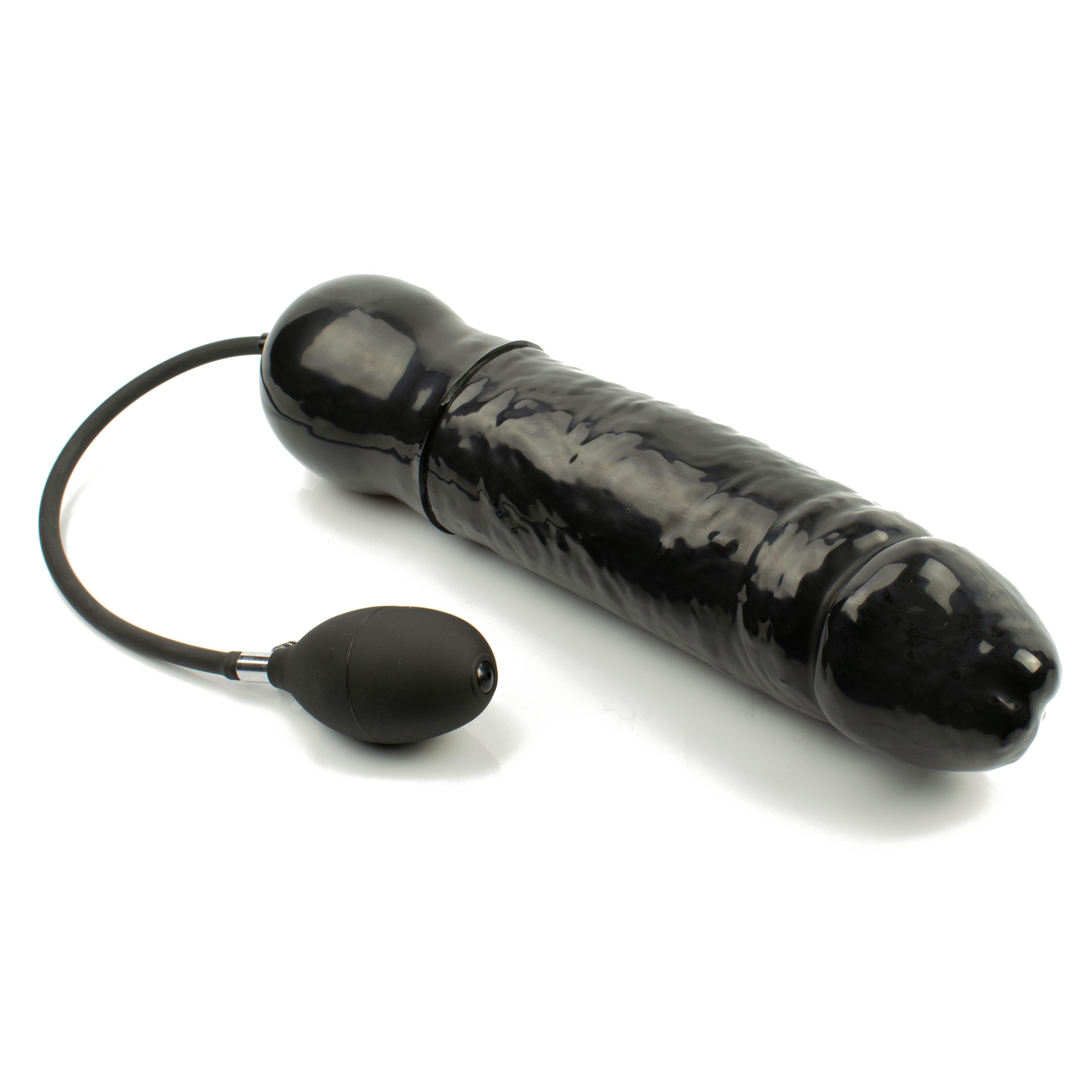 Rubberfashion Latex Anal Dildo - Plug aufblasbar extrem gro - realistischer Dildo XXXXL mit Pumpe fr Frauen und Rubberfashion Latex Anal Dildo - Plug aufblasbar extrem gro - realistischer Dildo XXXXL mit Pumpe fr Frauen und