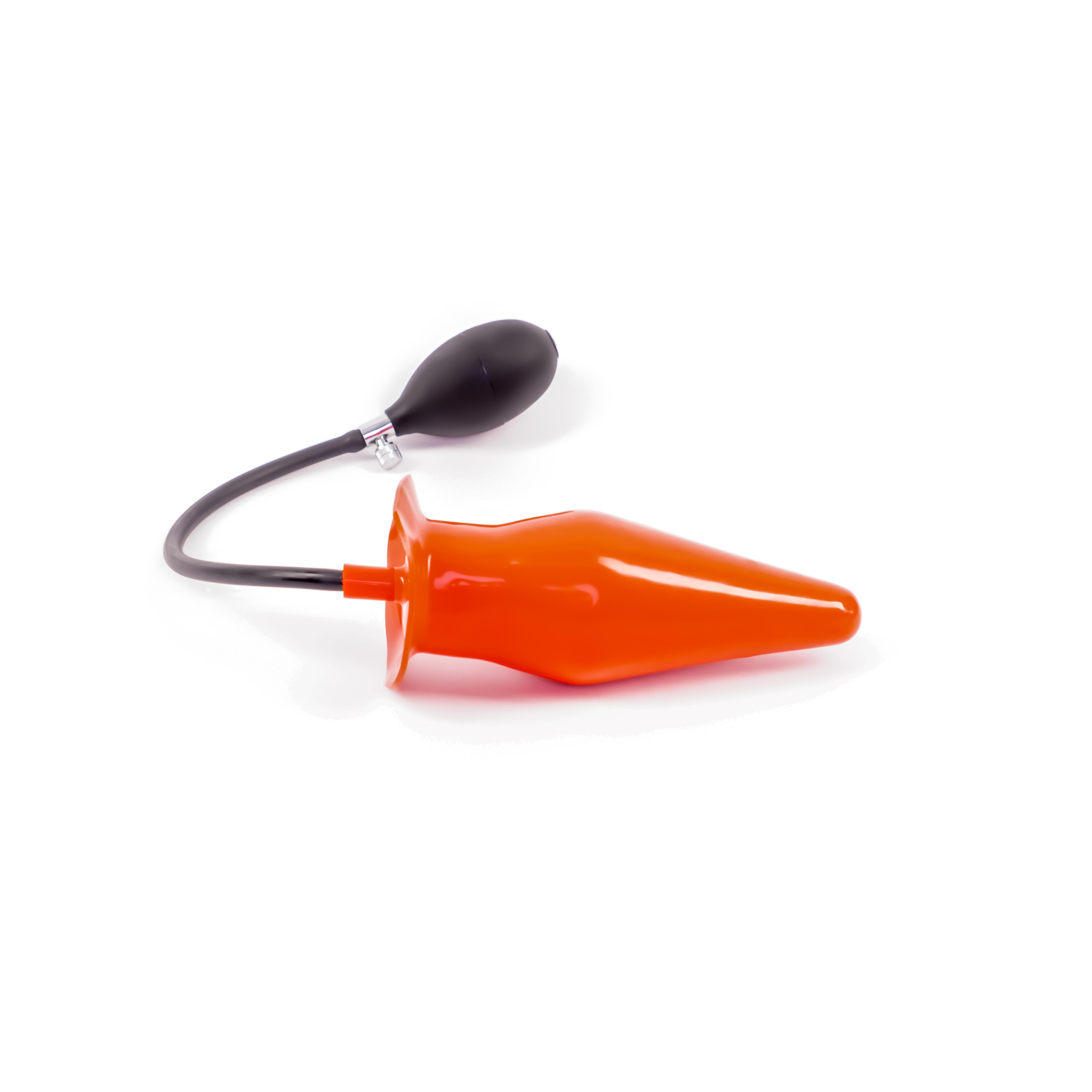 Rubberfashion Latex Inflatable Butt Plug - XXL - Inflatable Anal Plug with Pump for Women and Men 17.5 x 7 cm Rubberfashion Latex Inflatable Butt Plug - XXL - Inflatable Anal Plug with Pump for Women and Men 17.5 x 7 cm