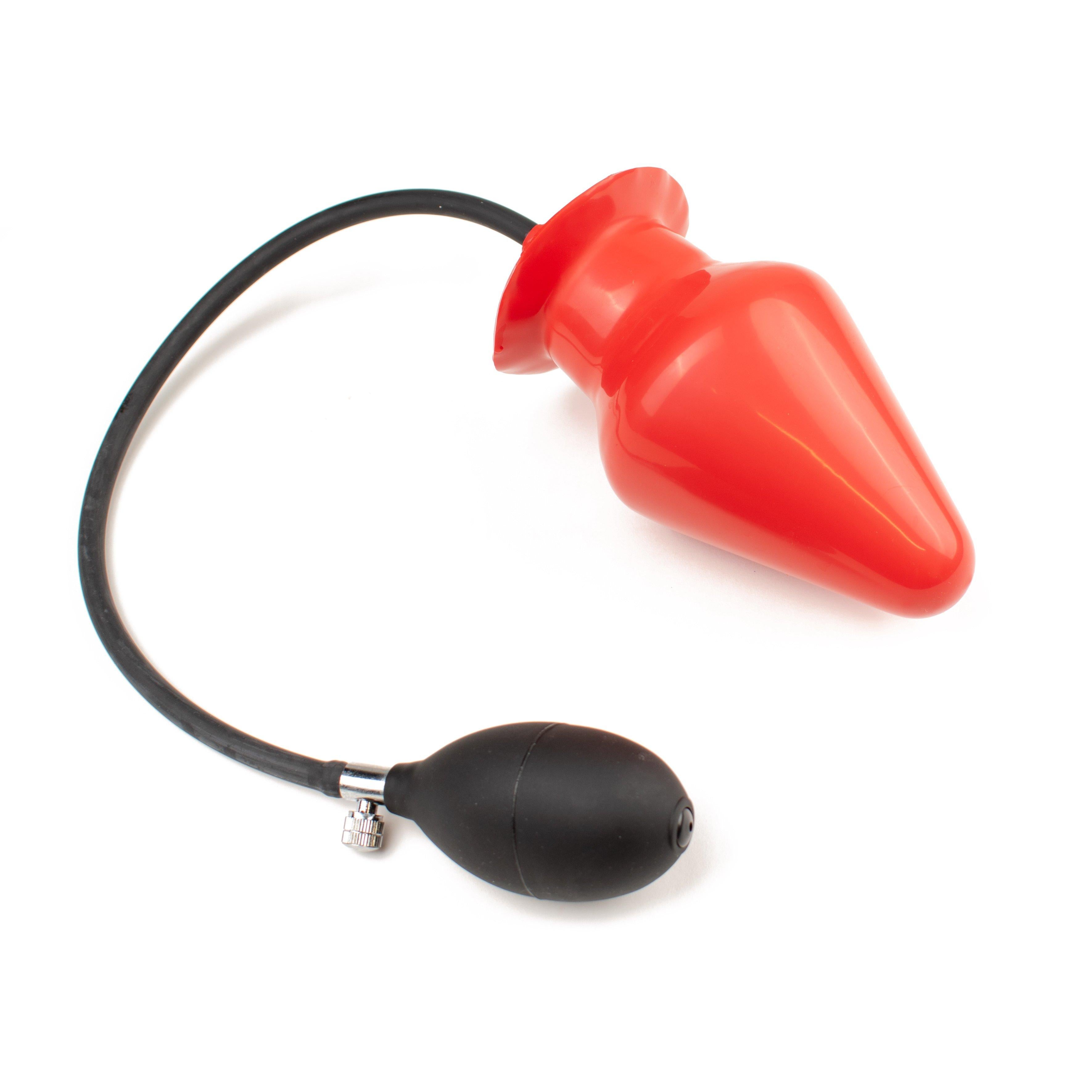 Inflatable Anal Butt Plug Extreme XXXL - with Pump for Women and Men 15 x 9 cm - Rubberfashion Latex Inflatable Anal Butt Plug Extreme XXXL - with Pump for Women and Men 15 x 9 cm - Rubberfashion Latex