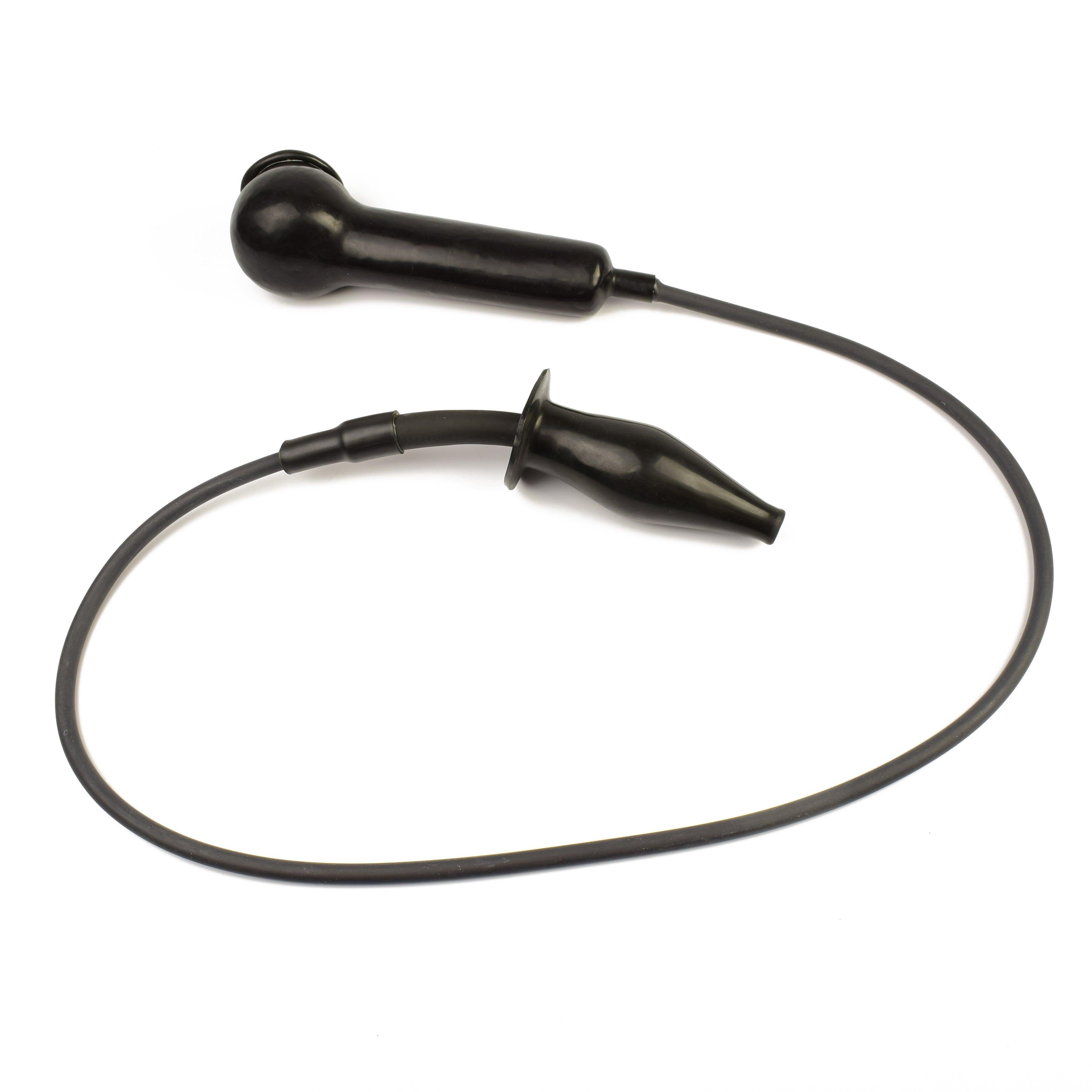 Rubberfashion Latex Butt Plug, Enema Analplug mit Prservativ extra dick - Anal Sex Dildo fr Mnner, Frauen Rubberfashion Latex Butt Plug, Enema Analplug mit Prservativ extra dick - Anal Sex Dildo fr Mnner, Frauen