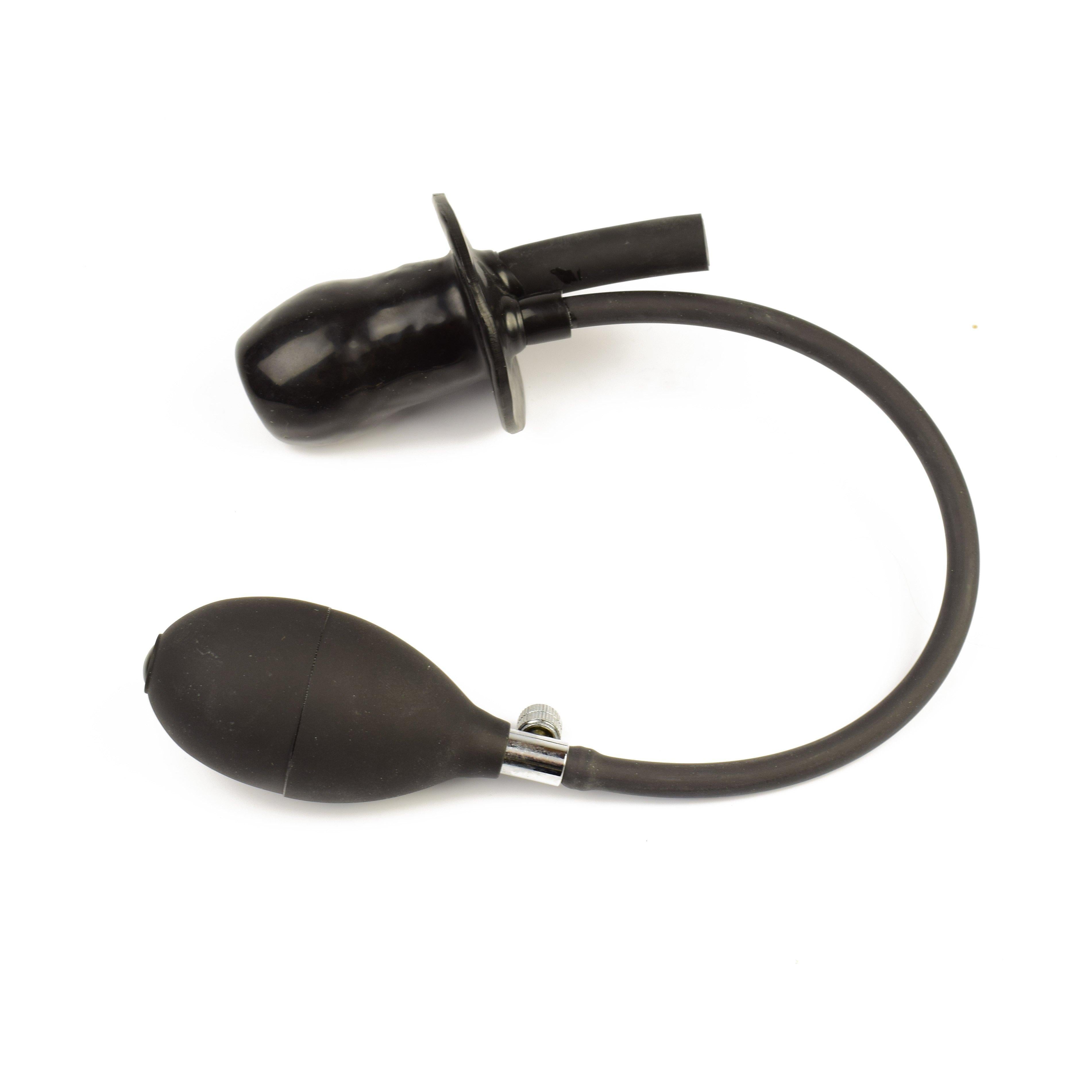 Rubberfashion Latex Anal Dildo, Enema Analdildo XS - aufblasbar mit Pumpe und Schlauchanschlu - Extrem Anal Sex Dildo Rubberfashion Latex Anal Dildo, Enema Analdildo XS - aufblasbar mit Pumpe und Schlauchanschlu - Extrem Anal Sex Dildo