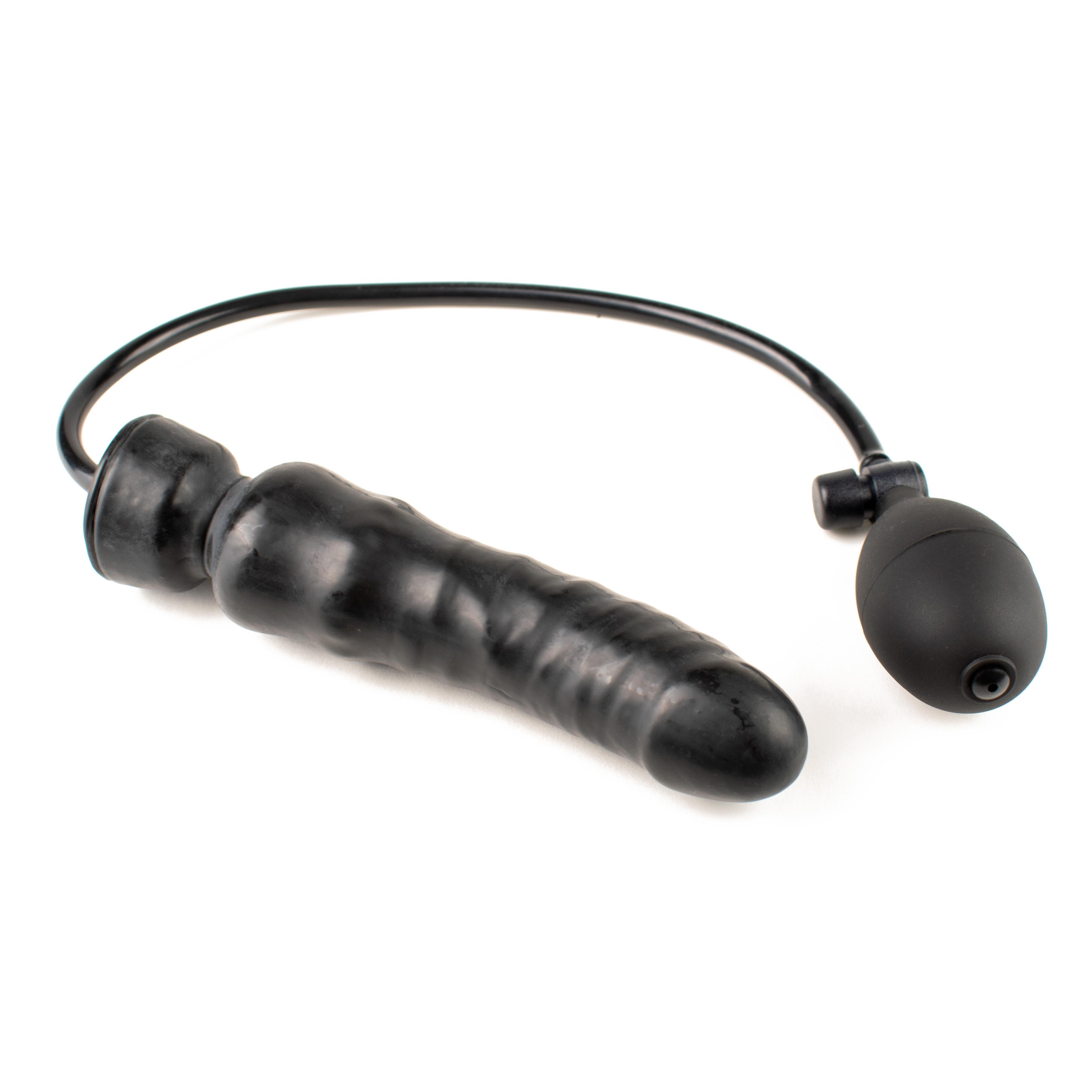 Rubberfashion Latex Dildo - realistischer Dildo geadert - aufblasbar mit Pumpe fr Frauen und Mnner Rubberfashion Latex Dildo - realistischer Dildo geadert - aufblasbar mit Pumpe fr Frauen und Mnner