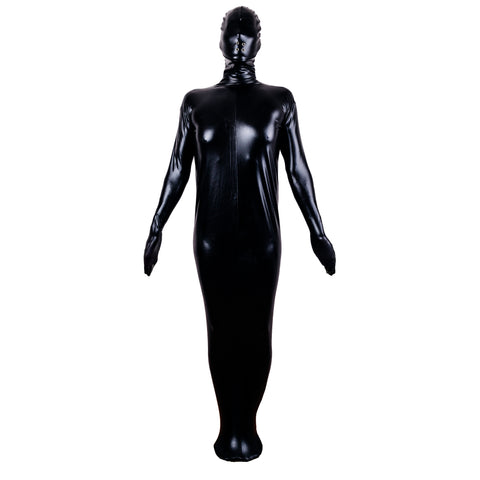 Rubberfashion Bondage Sleeping Bag Extreme - Bondage Bodybag Sleeping Bag Shiny - with Long Arms and Front Zip for Women and Men
