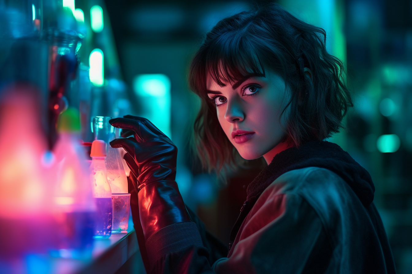 Latex Geschichte: Lily und ihre geheime Liebe für Latex