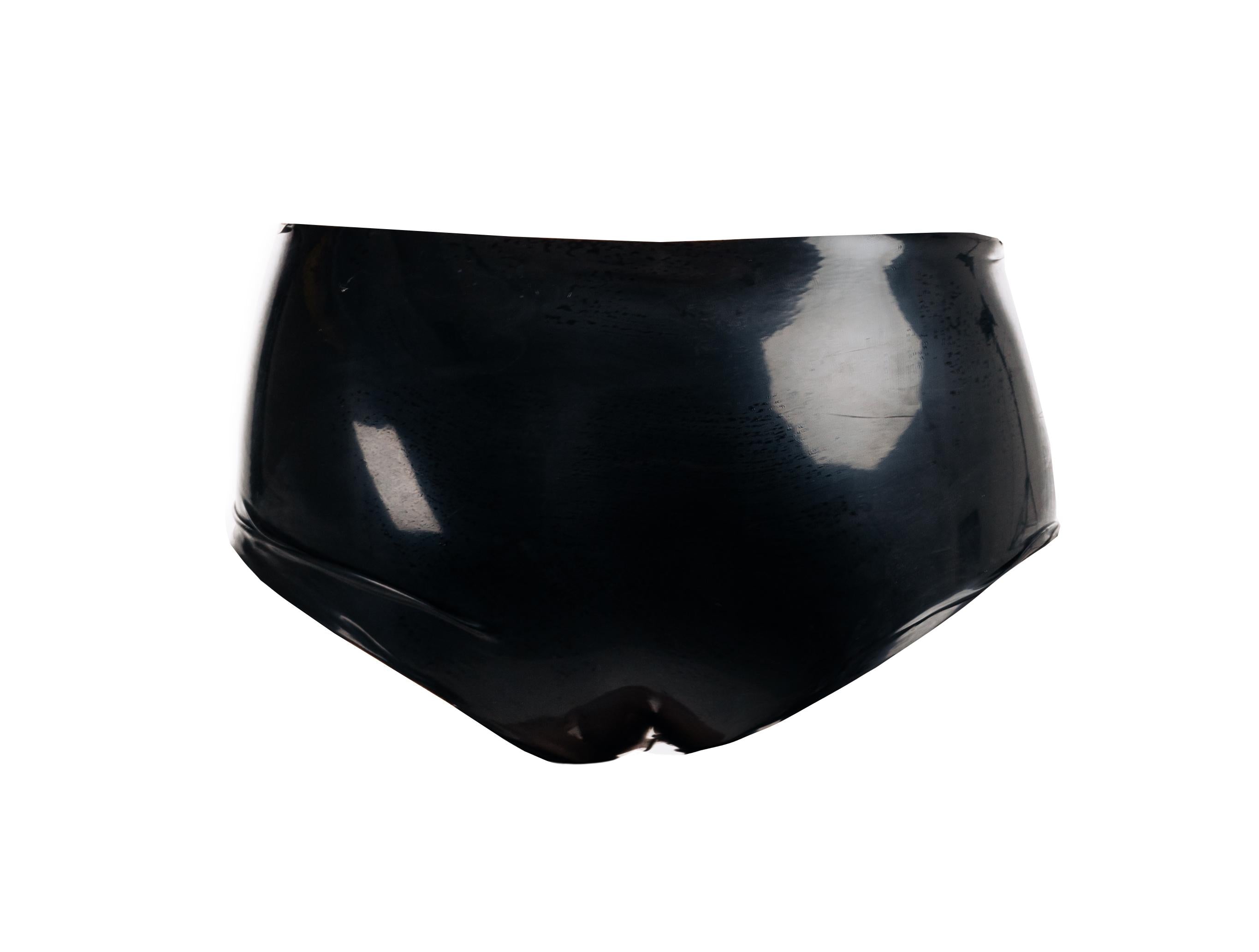 Rubberfashion Latex Hotpants - Rubber Gummi Hose Pants - sexy Shorts - Latex Slip Dessous fr Damen und Herren Rubberfashion Latex Hotpants - Rubber Gummi Hose Pants - sexy Shorts - Latex Slip Dessous fr Damen und Herren