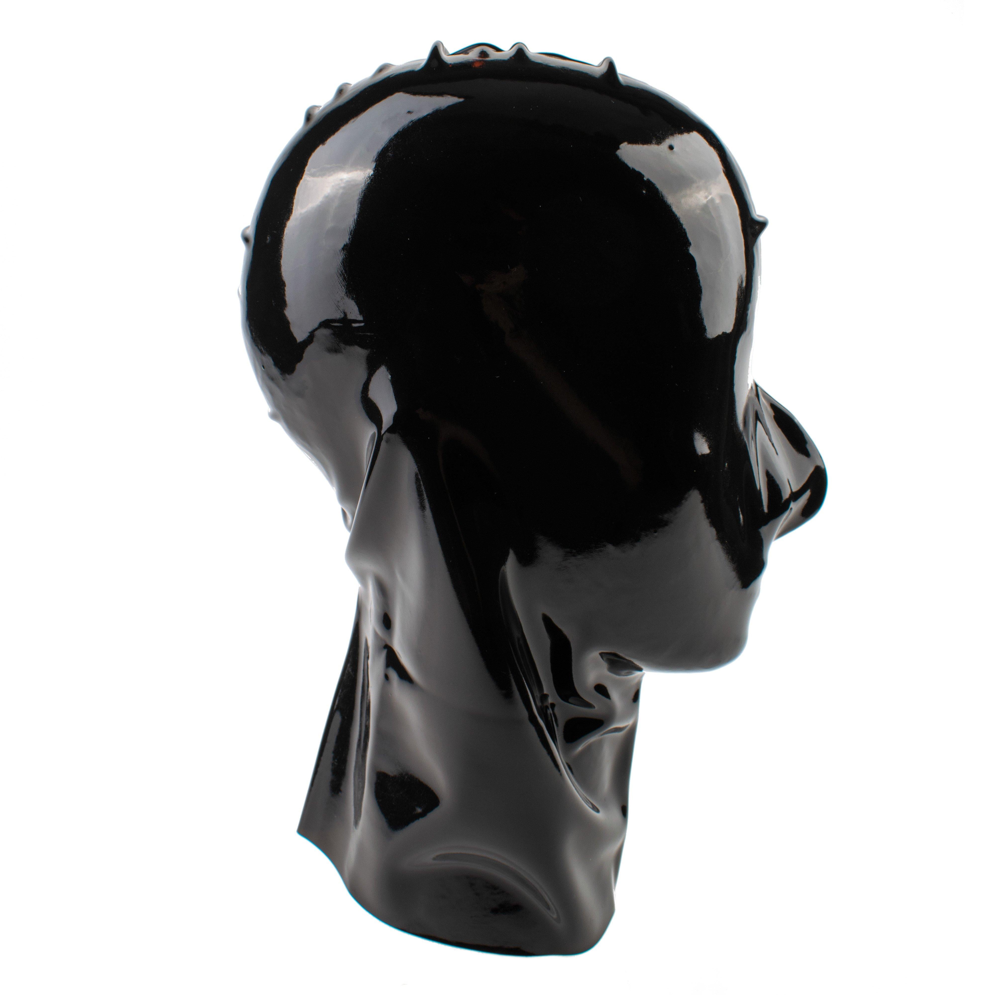 Rubberfashion Latex Maske - Latexmaske Haube ohne Öffnungen für Damen und Herren