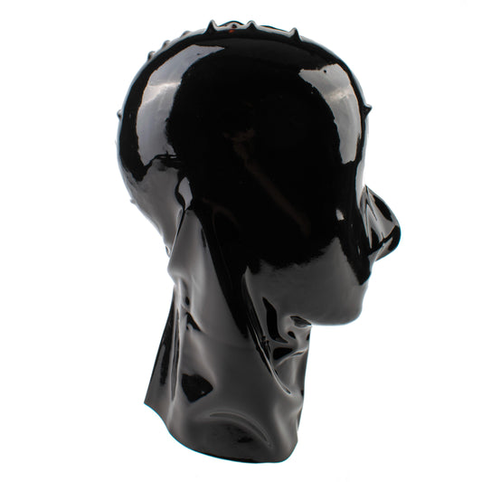 Rubberfashion Latex Maske - Latexmaske Haube ohne Öffnungen für Damen und Herren