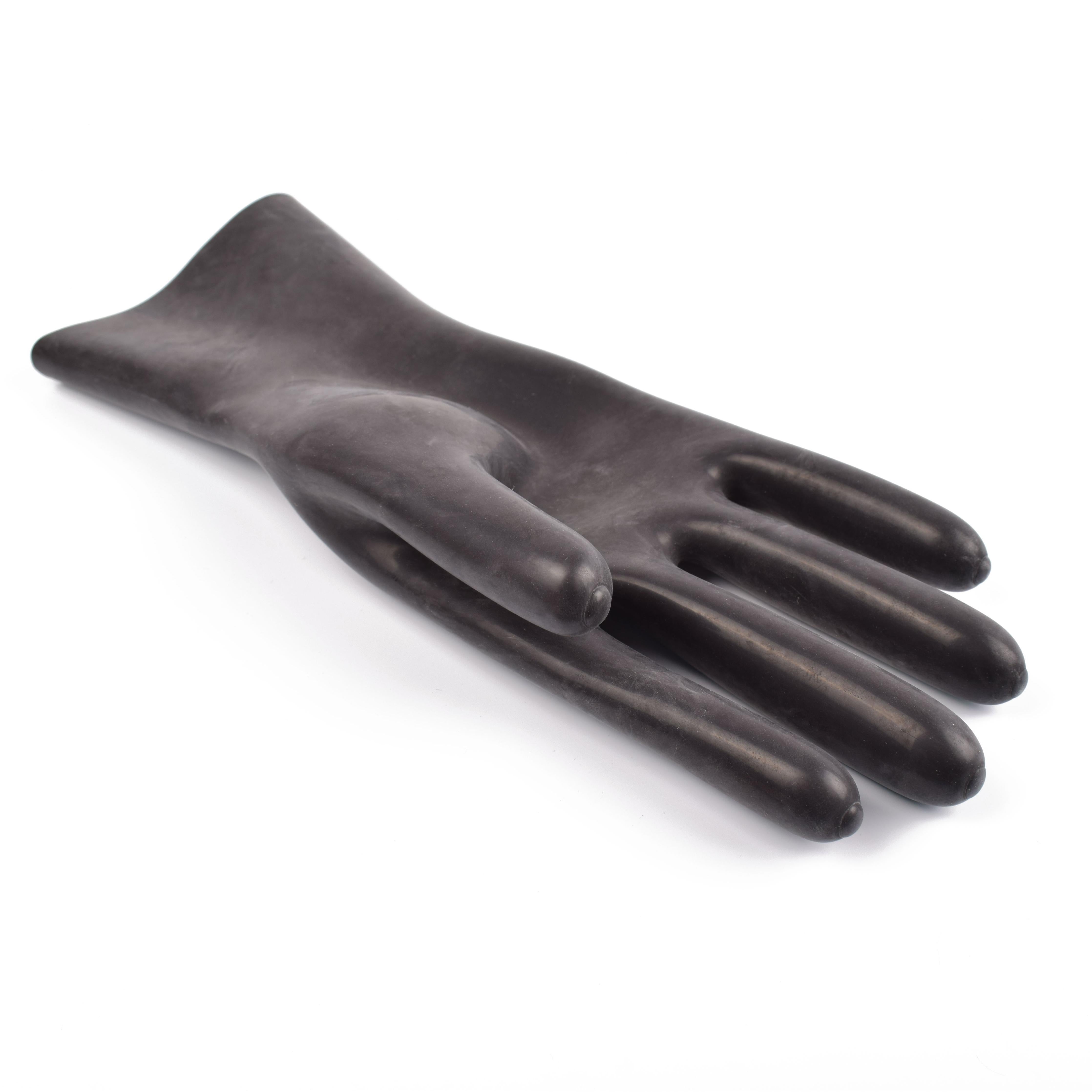 Rubberfashion Latex Handschuhe Damen kurz extra dick - Rubber Gloves - Sexy Latexhandschuhe für Damen und Herren