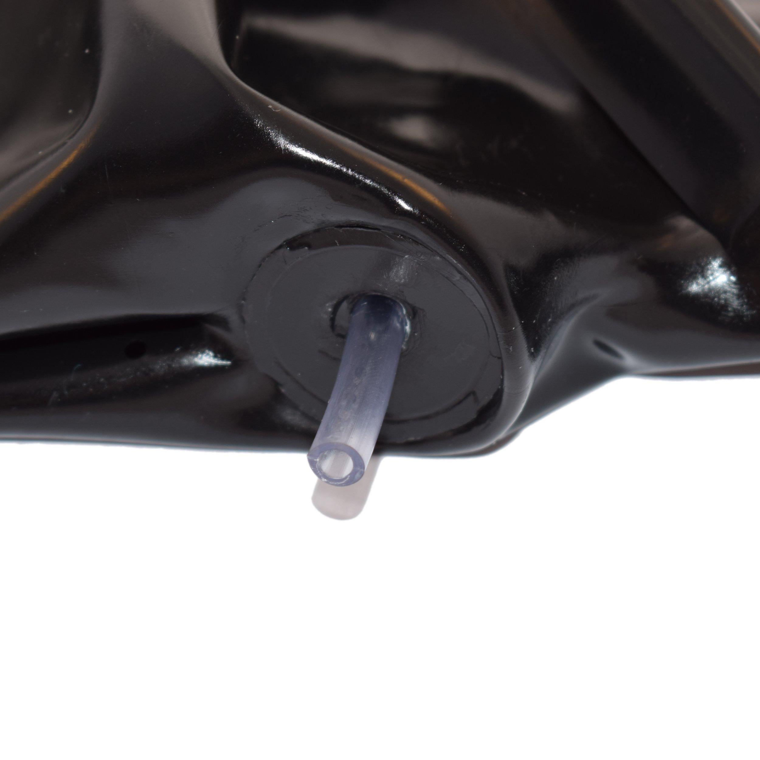 Rubberfashion Latex Slip - Kurze sexy Hot Pants mit Penishülle und Latex Maske - Rubber Dessous für den Herren