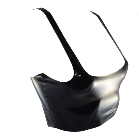 Rubberfashion Latex Top Short - Sexy Latex Bustier - Rubber Shirt for Women and Men