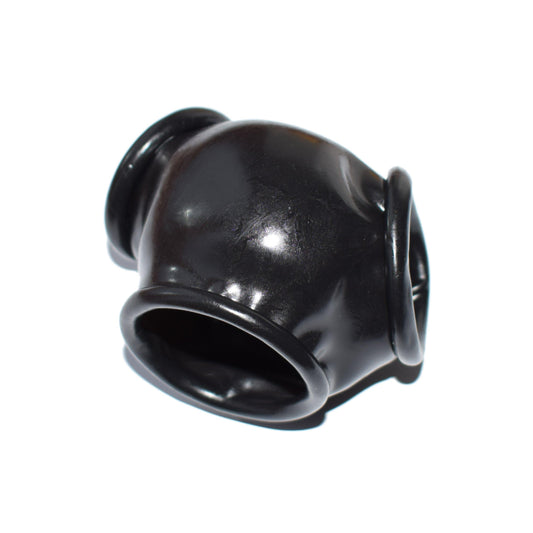 Rubberfashion Latex Hodensack - anatomische Latex Hoden Manschette für Herren 3 x 3,8 cm