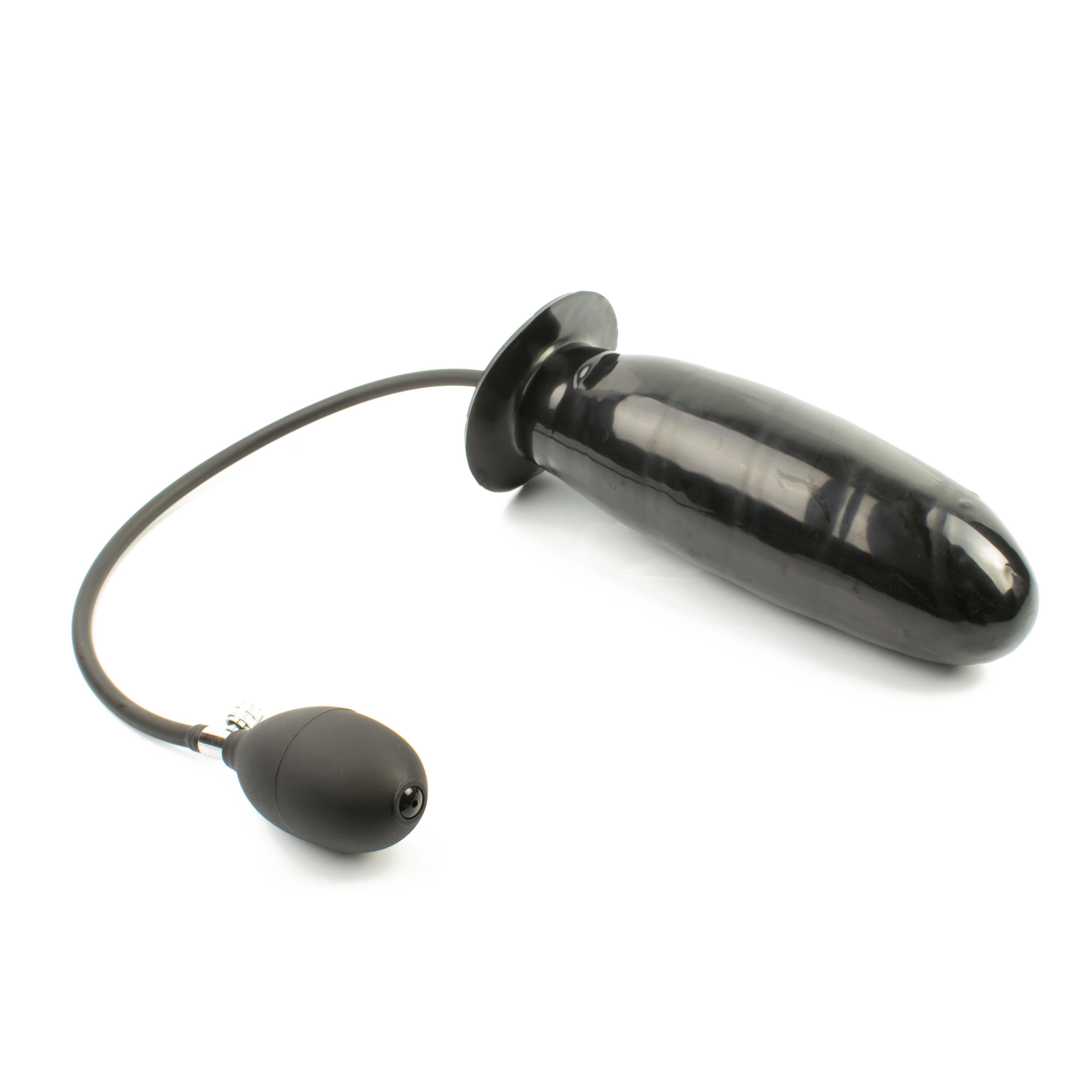 Rubberfashion Latex Dildo - Anal Plug gerippt - Penis aufblasbar gro mit Pumpe fr Frauen und Mnner 21 Rubberfashion Latex Dildo - Anal Plug gerippt - Penis aufblasbar gro mit Pumpe fr Frauen und Mnner 21
