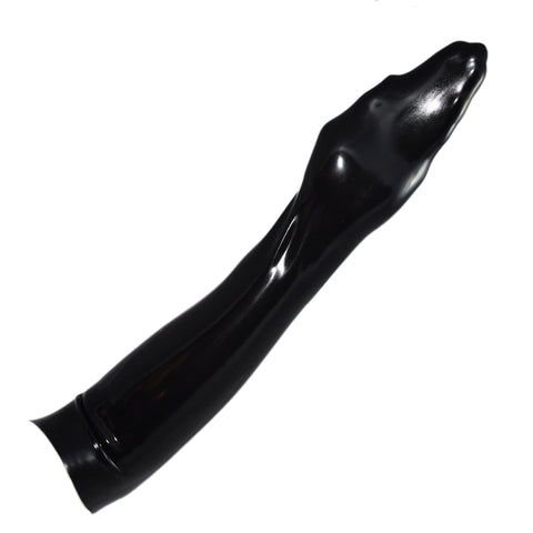 Rubberfashion Latex Fisting Handschuh lang - Latex Handschuh bis zum Ellenbogen für Damen und Herren