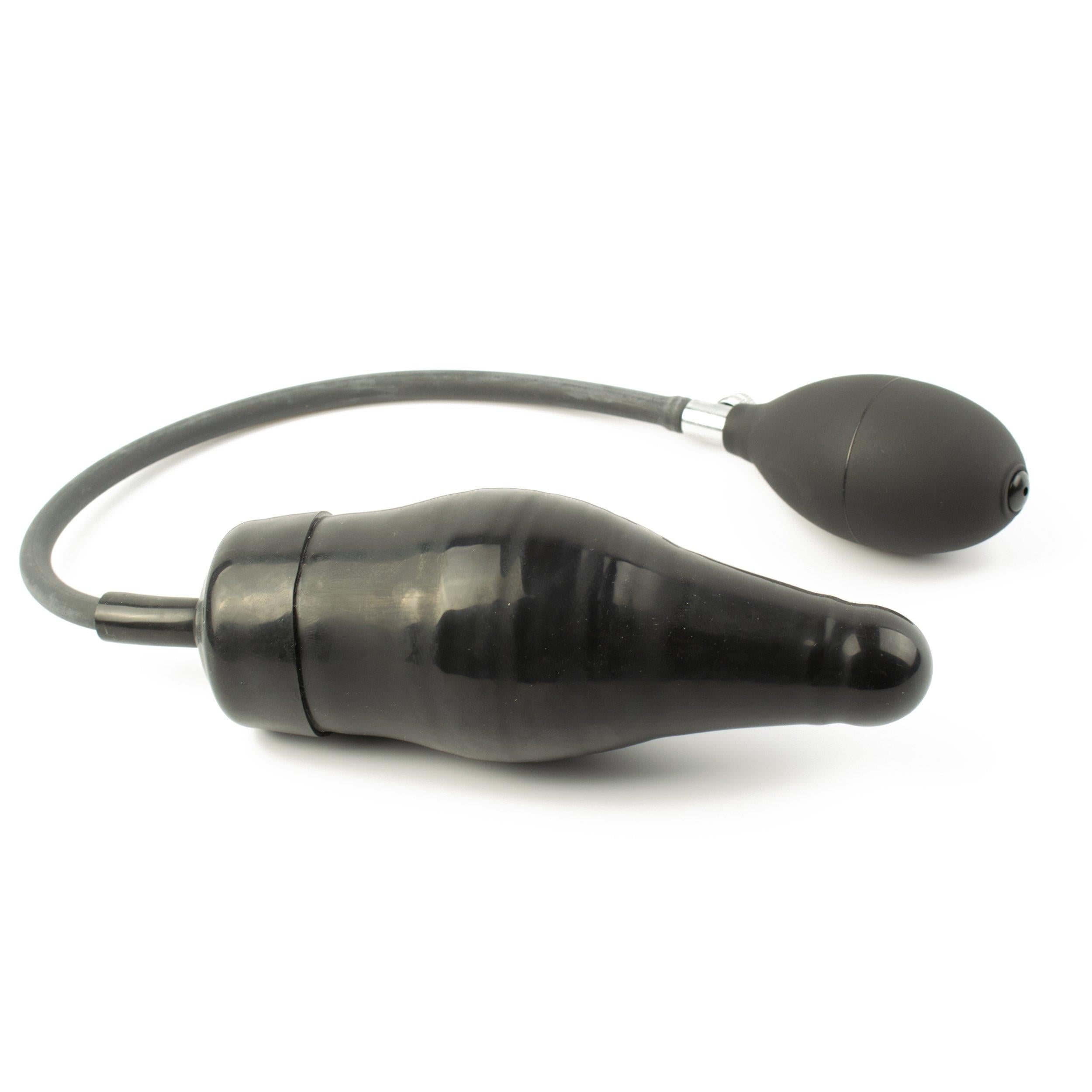 Rubberfashion Latex Analdildo aufblasbar, aufblasbarer Mini gerippter Anal Butt Dildo mit Pumpe fr Frauen und Mnner 14,8 x 4,1cm Rubberfashion Latex Analdildo aufblasbar, aufblasbarer Mini gerippter Anal Butt Dildo mit Pumpe fr Frauen und Mnner 14,8 x 4,1cm