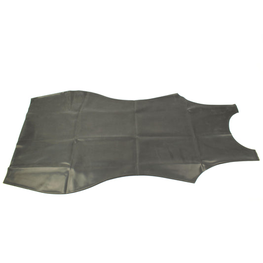 Rubberfashion Latex Mini Kleid - Latexkleid kurz - Arm frei mit Trägern und V-Ausschnitt - sexy Frauen Kleider für Damen