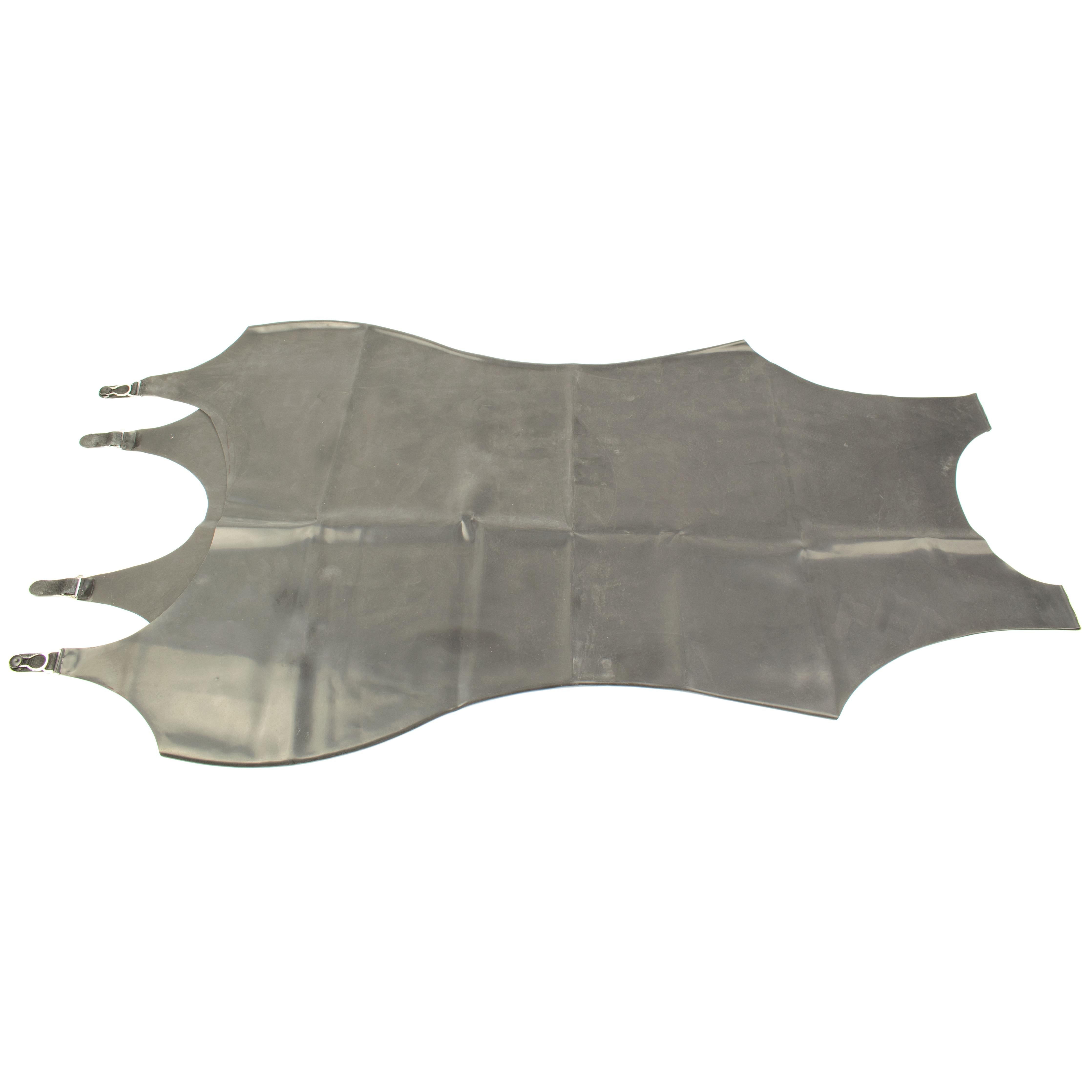 Rubberfashion Latex Minikleid - Latexkleid kurz - Arm frei mit Trägern - sexy Frauen Kleider für Damen