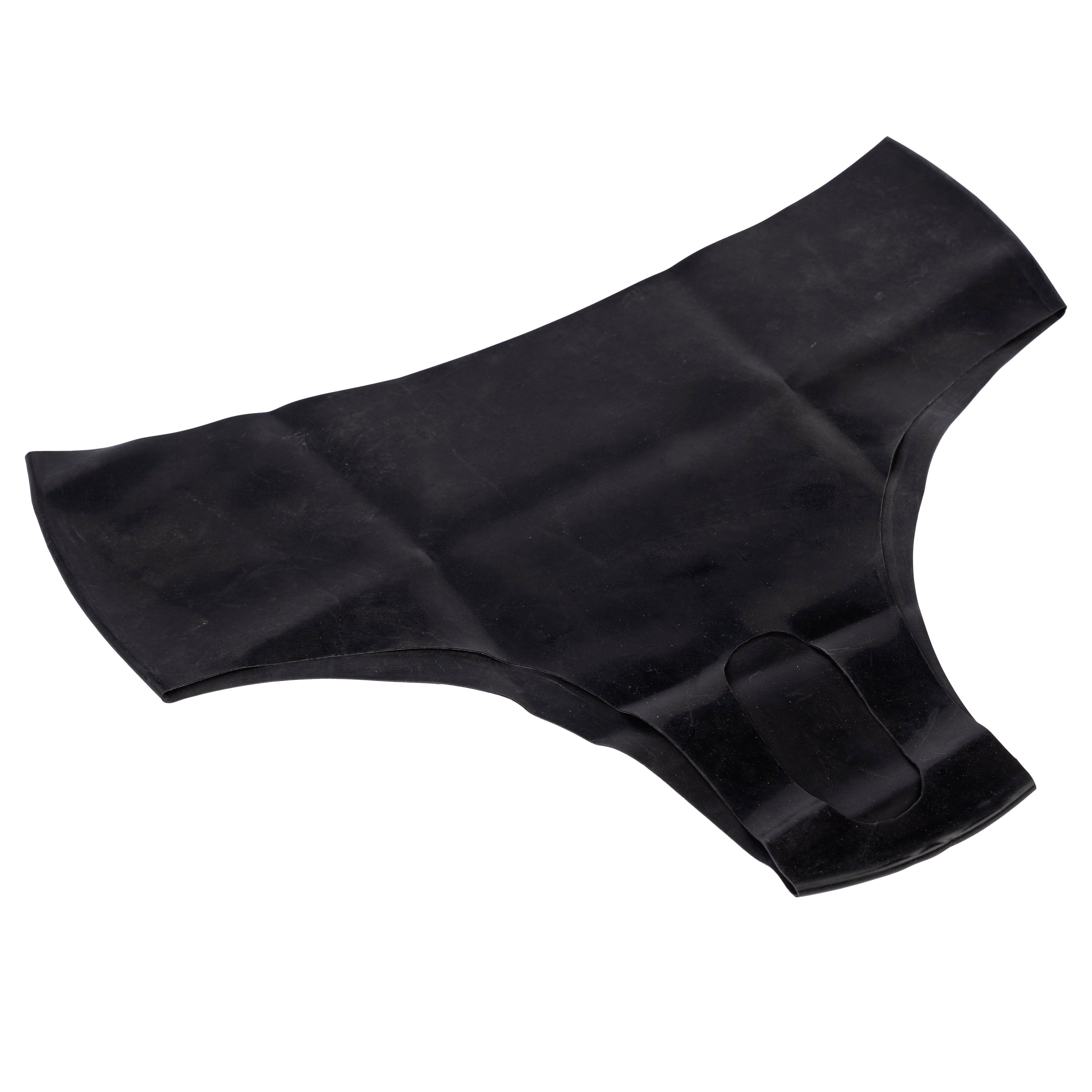 Rubberfashion Latex Hotpants - Very Short Sexy Rubber Slip - Mini Latex Slip - Latex Lingerie Women and Men