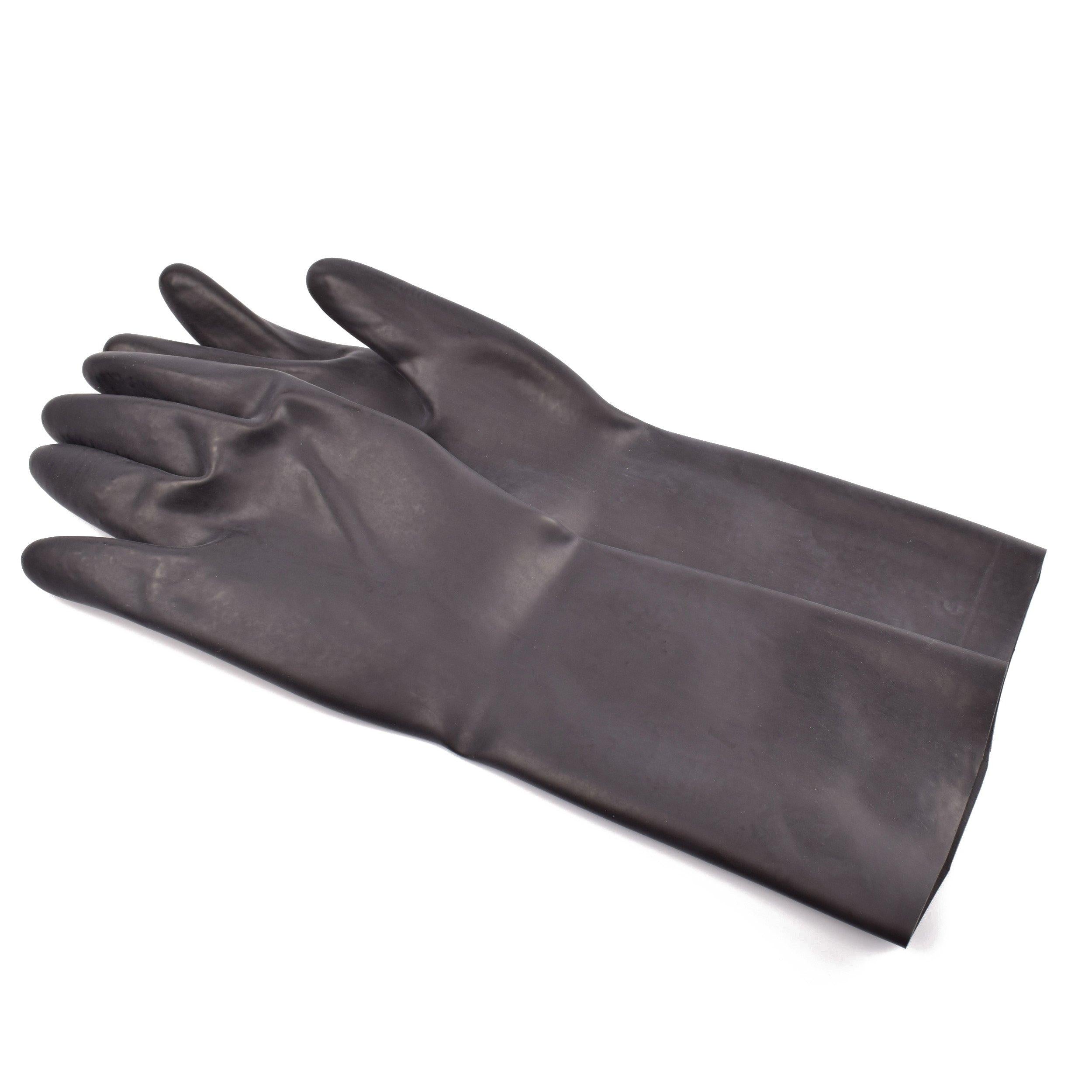 Rubberfashion Latex Handschuhe kurz - Heavy Rubber Gloves - kurze LatexHandschuhe bis Handgelenk für Damen und Herren