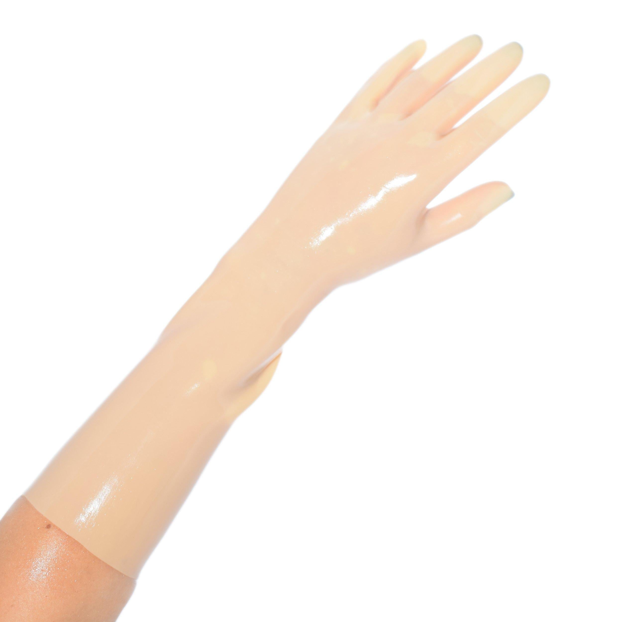 Rubberfashion Latex Handschuhe kurz - Heavy Rubber Gloves - kurze LatexHandschuhe bis Handgelenk für Damen und Herren