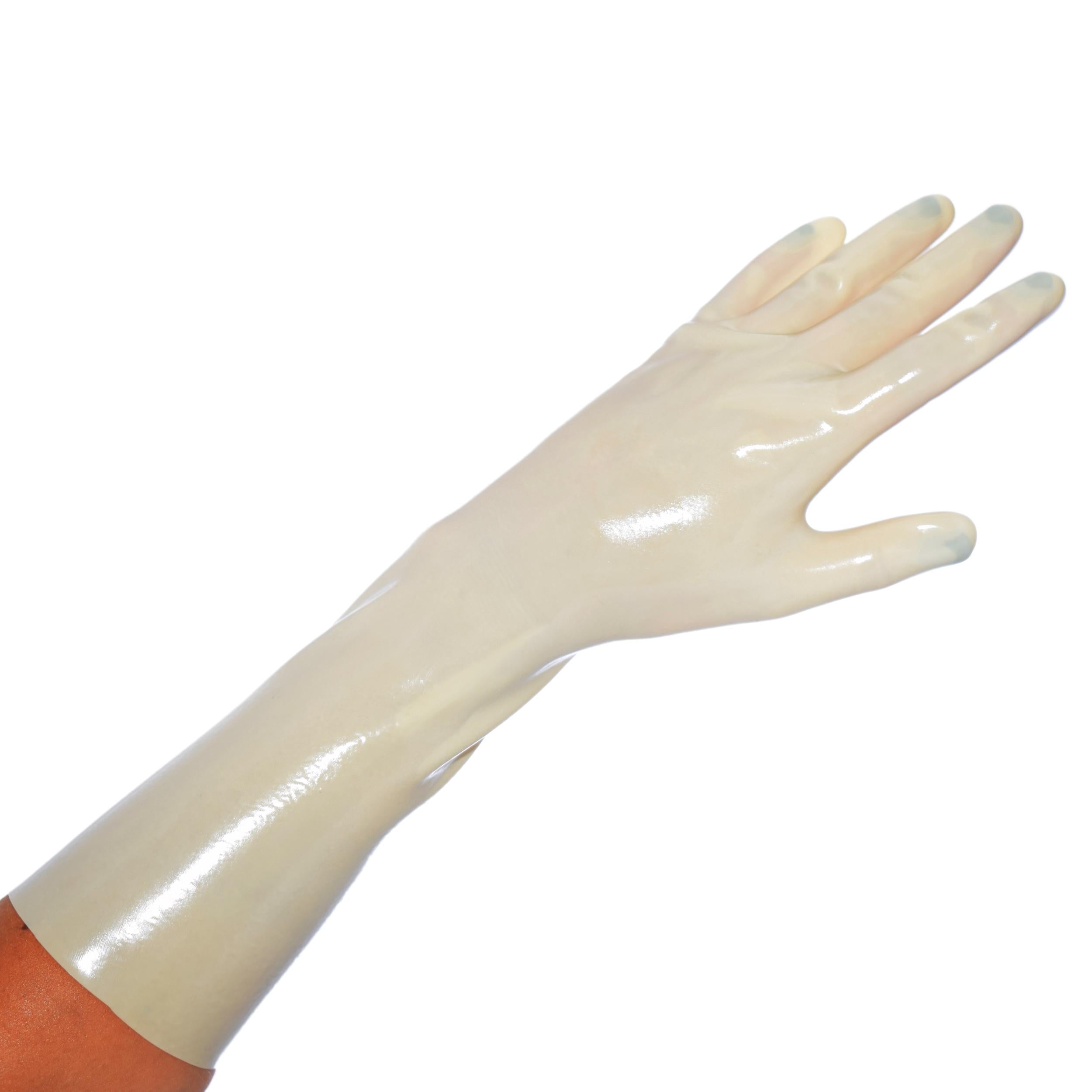 Rubberfashion Latex Handschuhe kurz - Heavy Rubber Gloves - kurze LatexHandschuhe bis Handgelenk für Damen und Herren