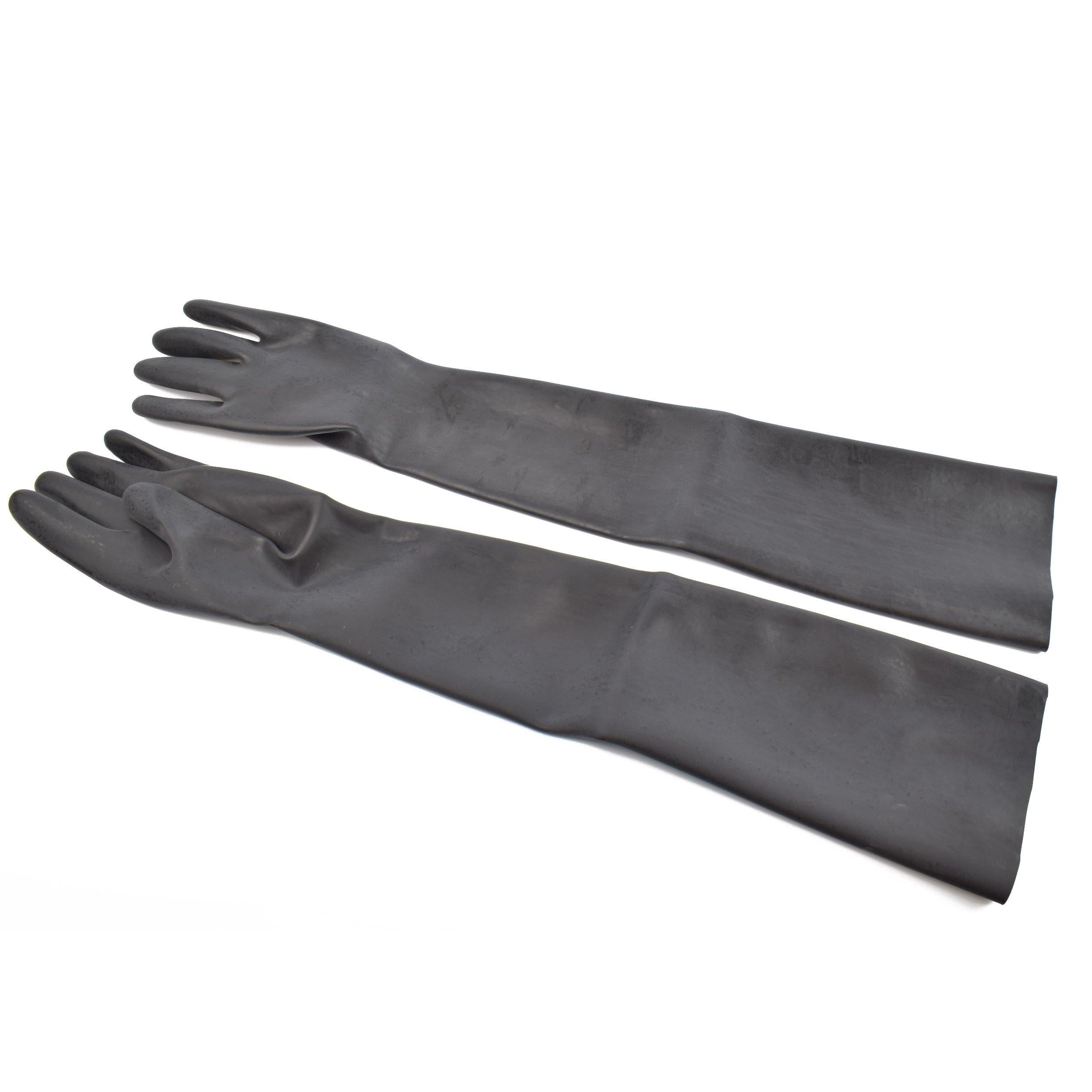 Rubberfashion lange Latex Handschuhe - Latexhandschuhe lang - heavy rubber - bis zum Oberarm für Damen und Herren Paar