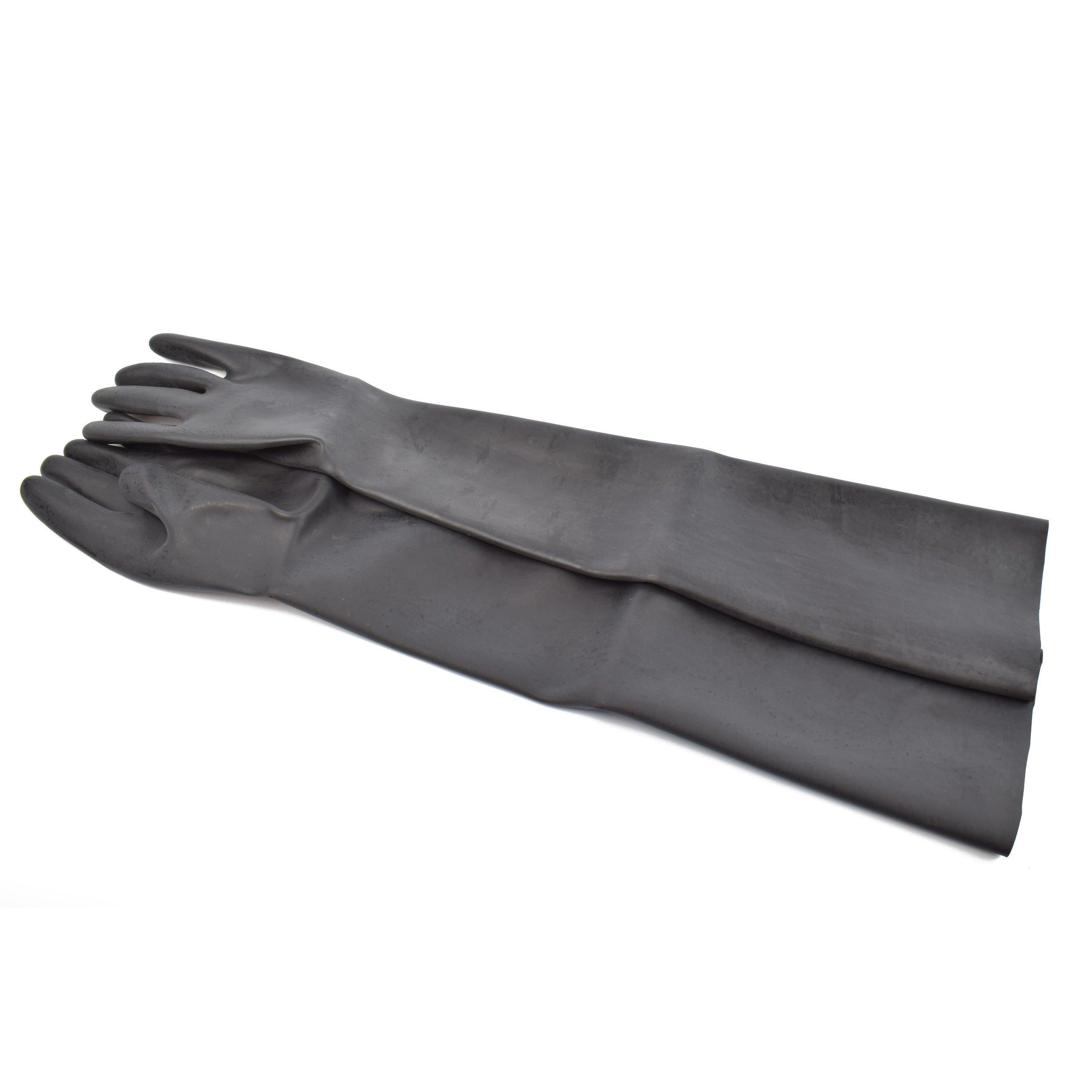 Rubberfashion lange Latex Handschuhe - Latexhandschuhe lang - heavy rubber - bis zum Oberarm für Damen und Herren Paar