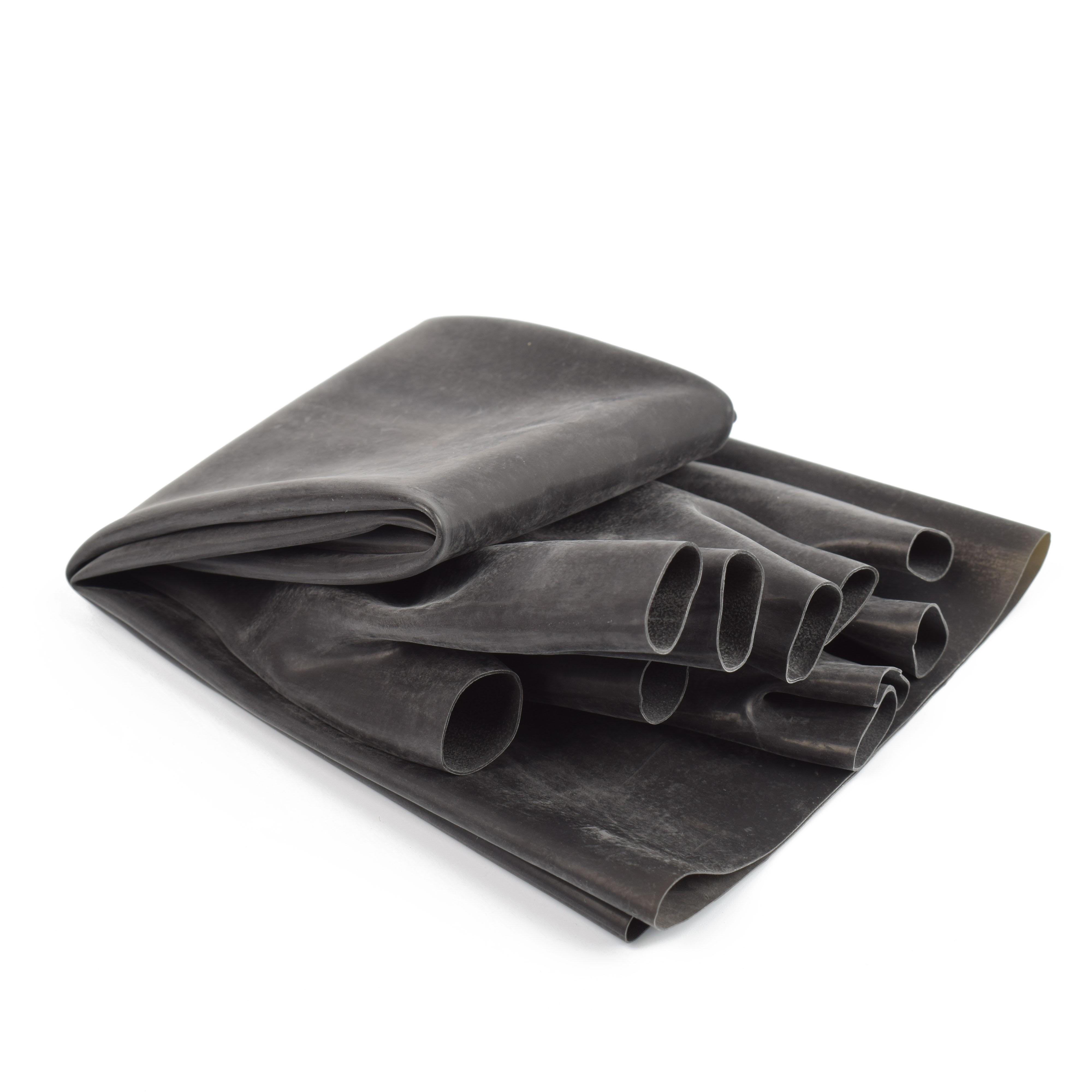 Rubberfashion lange Latex Handschuhe - offene Finger - Latexhandschuhe lang bis zum Oberarm für Damen und Herren Paar