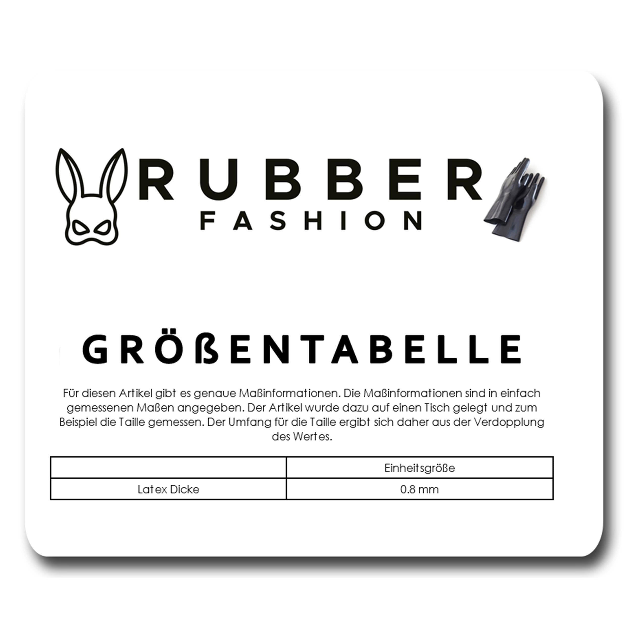 Rubberfashion Latex Knebel - Mundknebel mit Mundauskleidung - SM Gag mit Kopfband für Damen und Herren