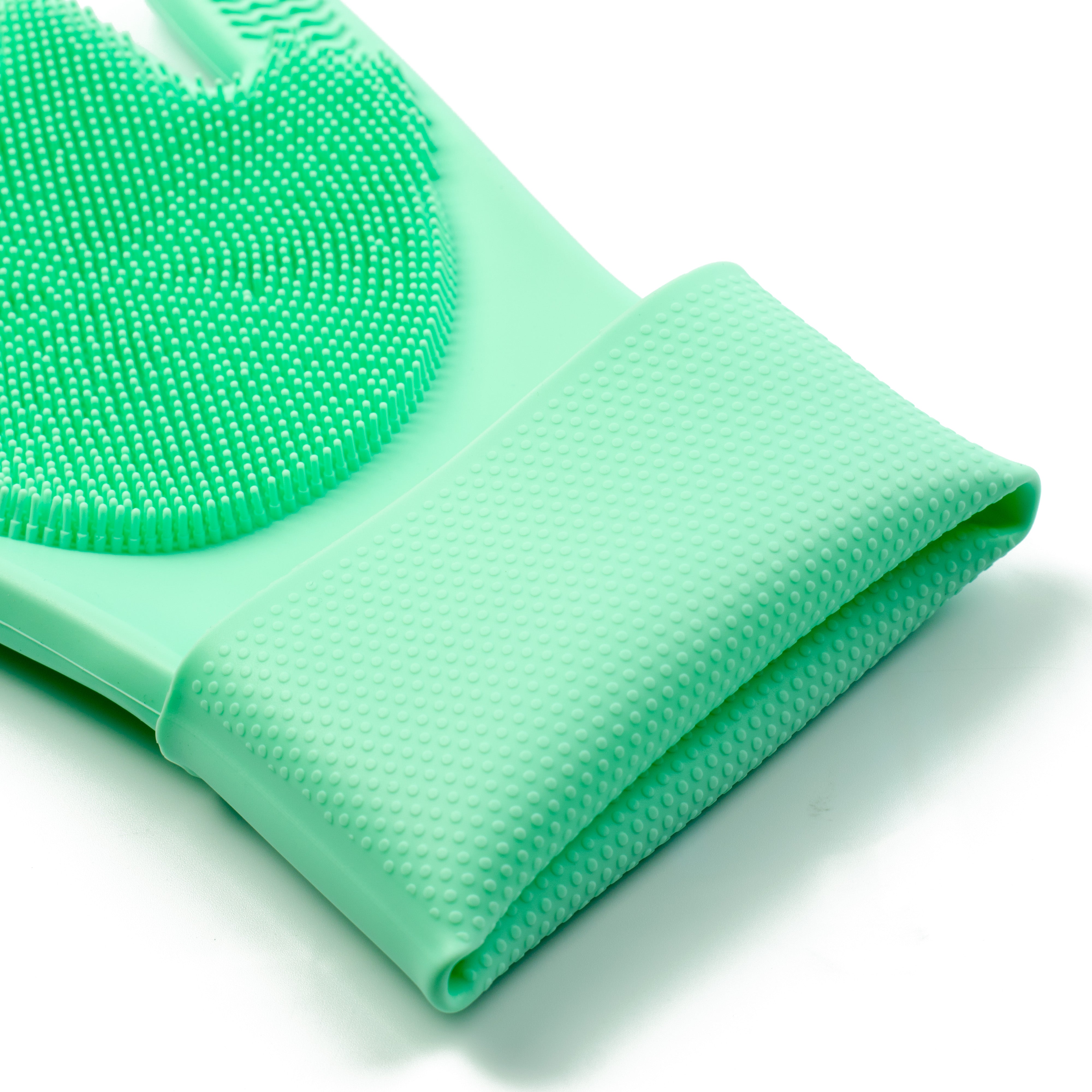 Rubberfashion Silicone Gloves - Massage Gloves - Antibacterial Gloves for Men and Women