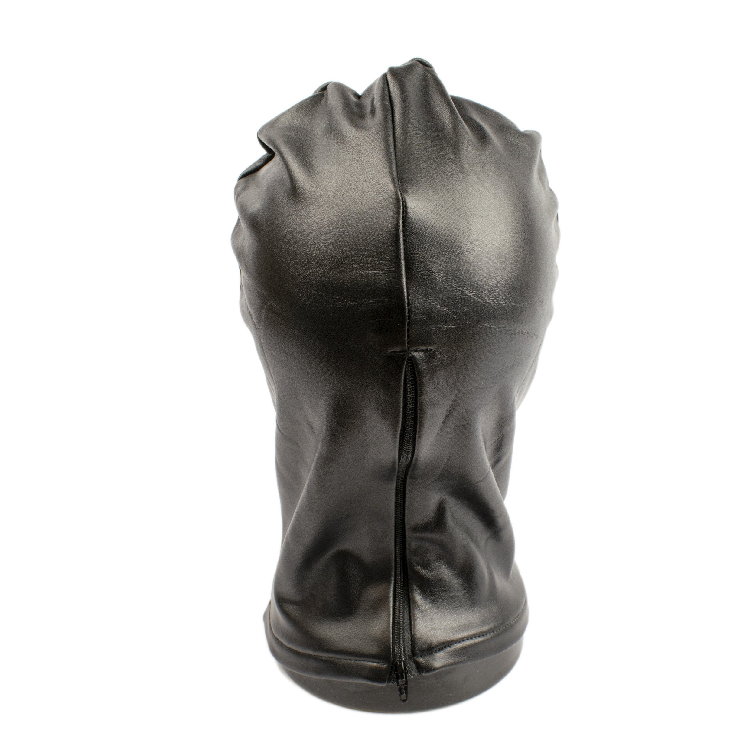 Leather Bondage Sleeping Bag Extreme Sleeping Bag - Leather Bondage Bodybag Sleeping Bag Set with Front Zip - Mask and Inner Arms Bondage Sleeping Bag Sauna Bag for Men and Women