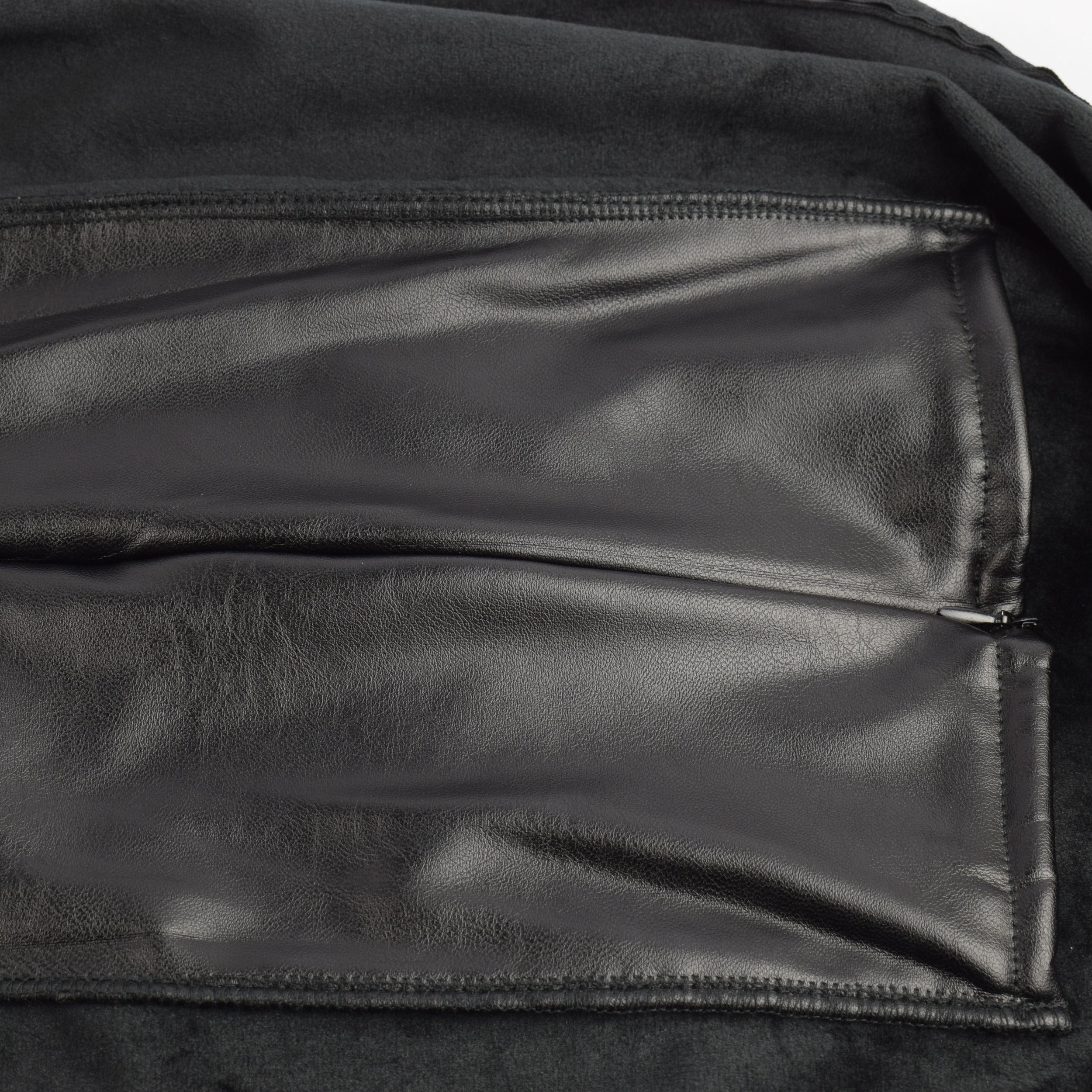 Leather Bondage Sleeping Bag Extreme Sleeping Bag - Leather Bondage Bodybag Sleeping Bag Set with Front Zip - Mask and Inner Arms Bondage Sleeping Bag Sauna Bag for Men and Women