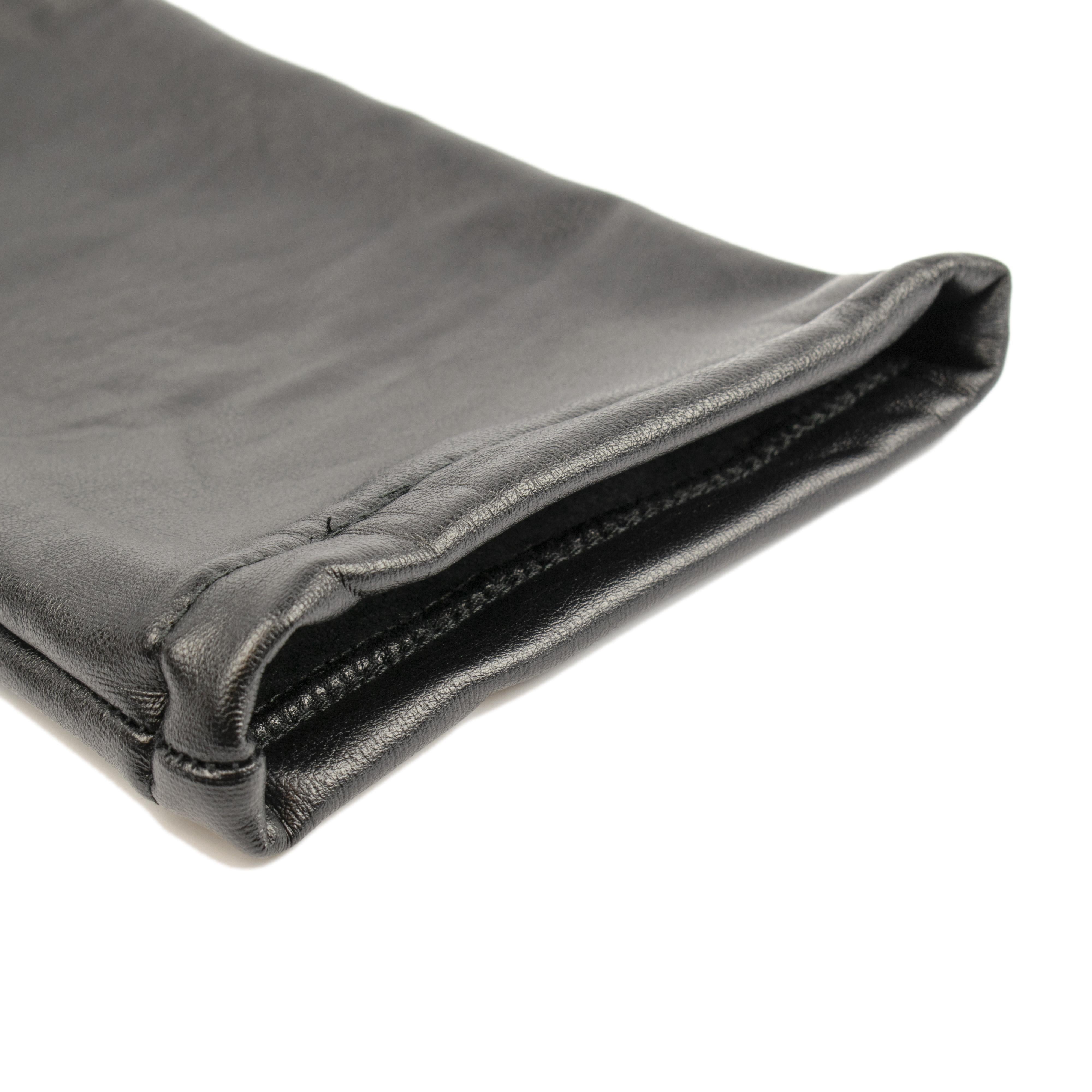 Rubberfashion Sexy Leder Minikleid lang - Langes Abend Damenkleid langarm für Damen