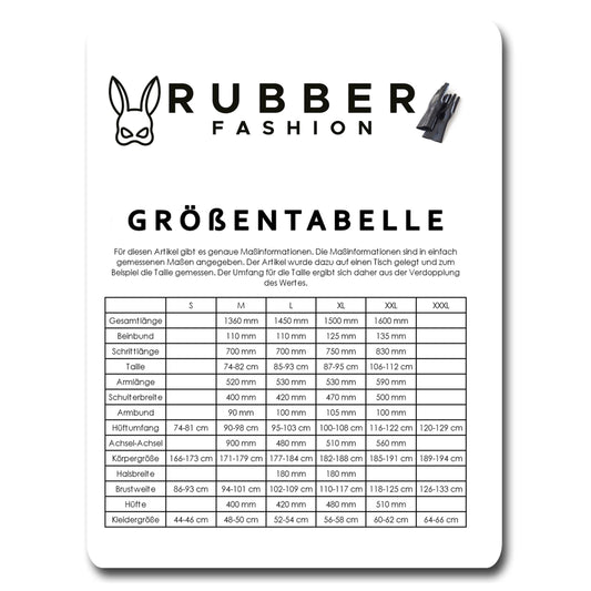 Rubberfashion Wetlook Catsuit ouvert - Schlangen Muster Anzug Jumpsuit Overall langarm mit 3 Wege Reißverschluss für Herren
