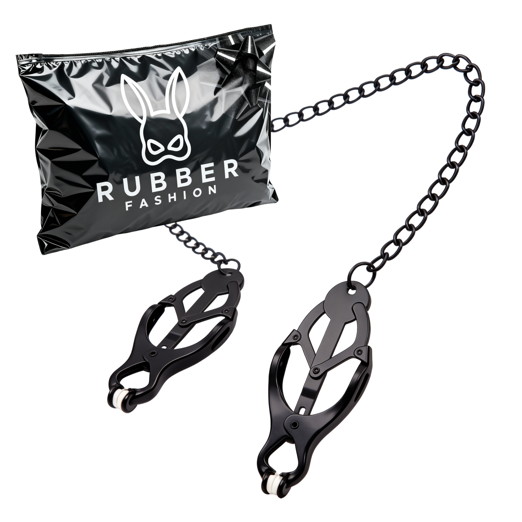 Nipple clamps with chain not adjustable - Nipple clamps
