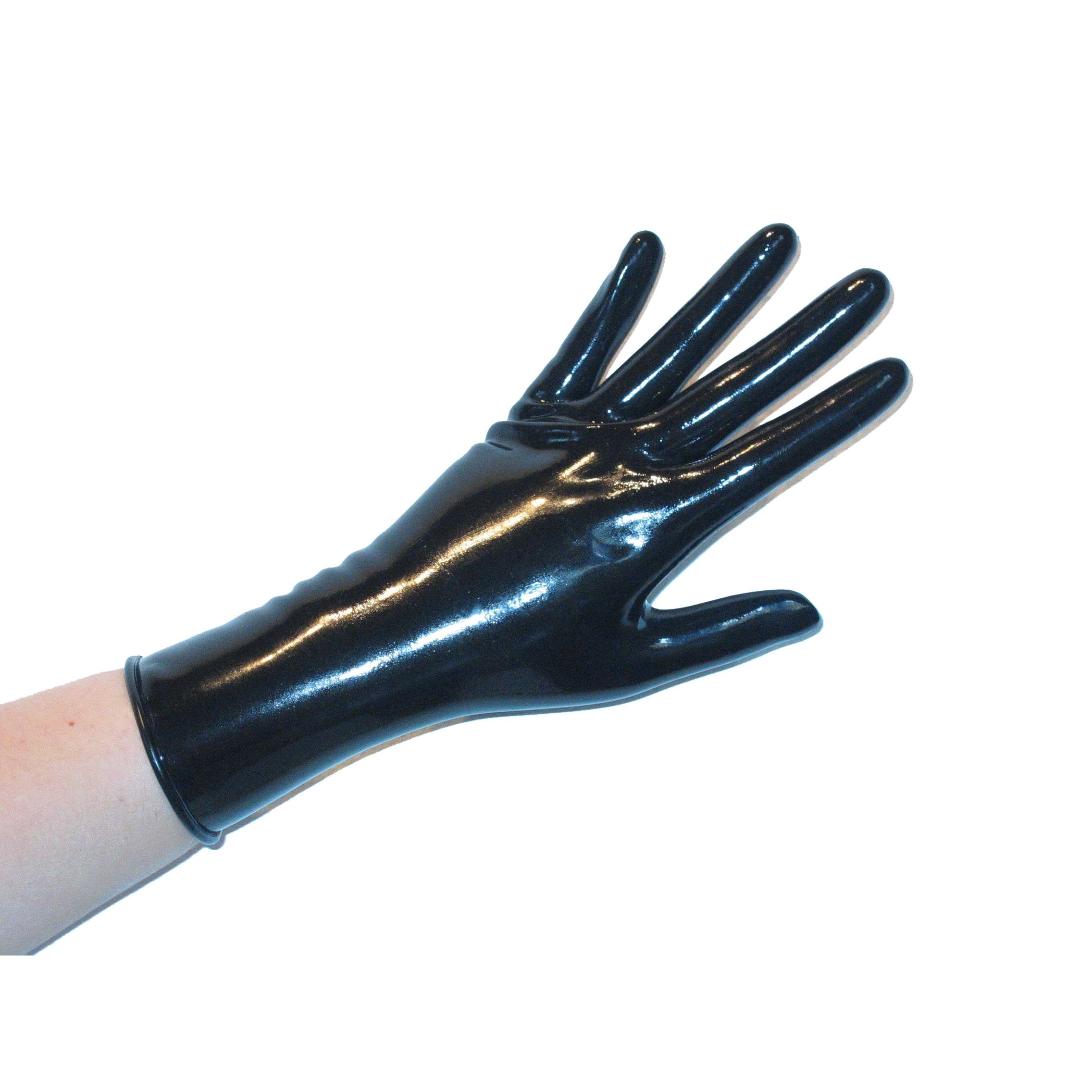 Latex Handschuhe Kurz - Rubber Gloves