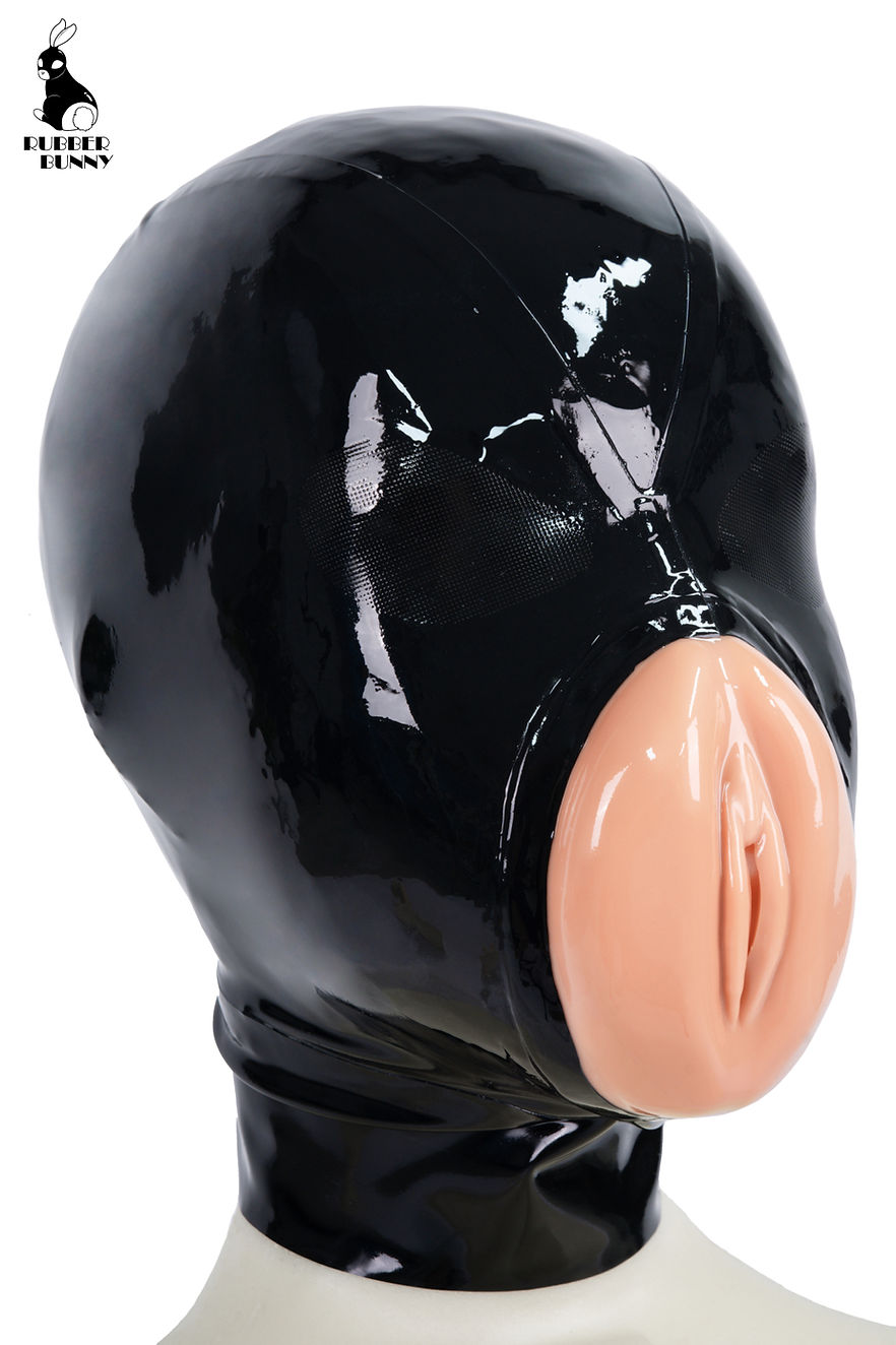 Rubberbunny RBPM01 Pussy Latex Mask with zipper