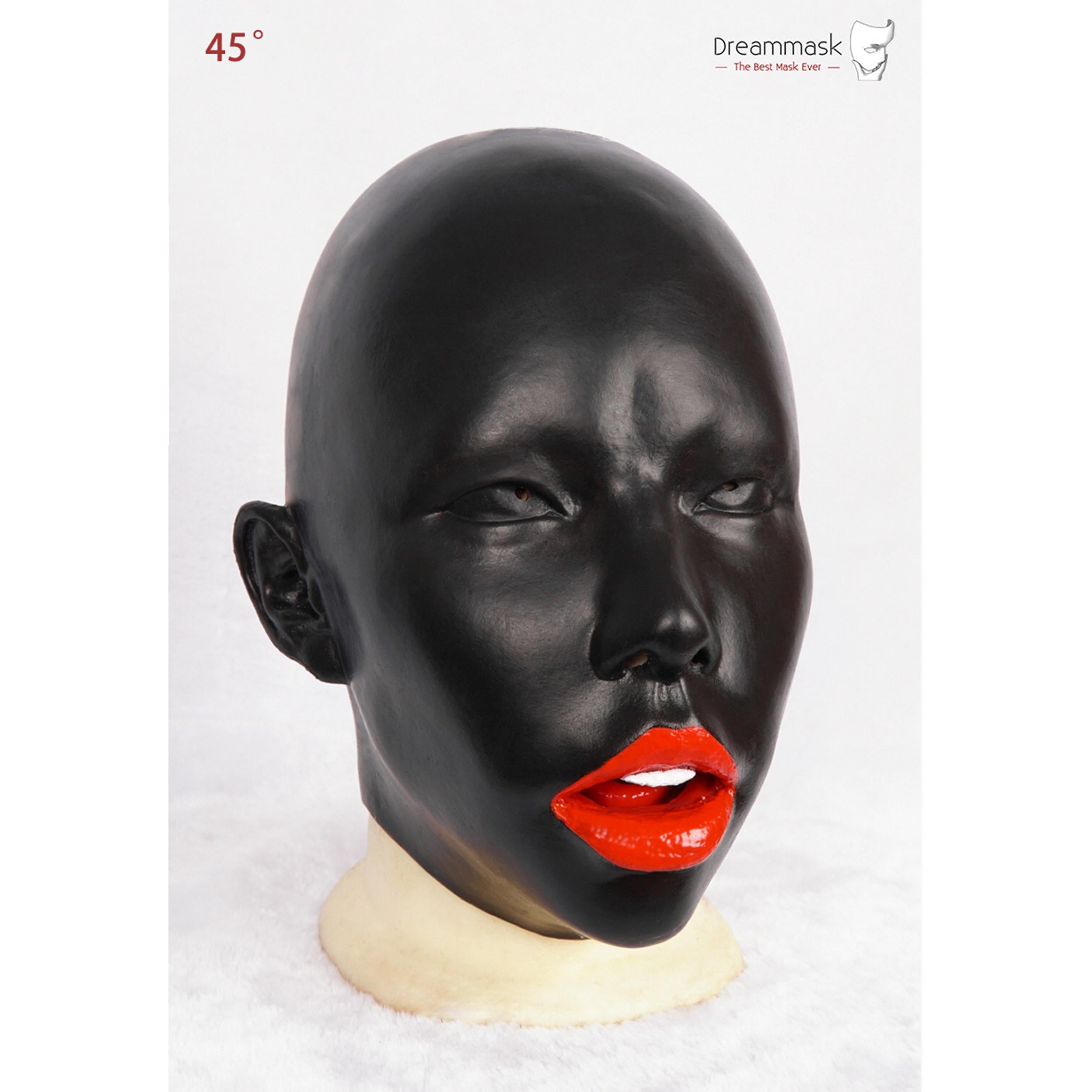 Dreammask Silikon Maske M08B Black Poppy