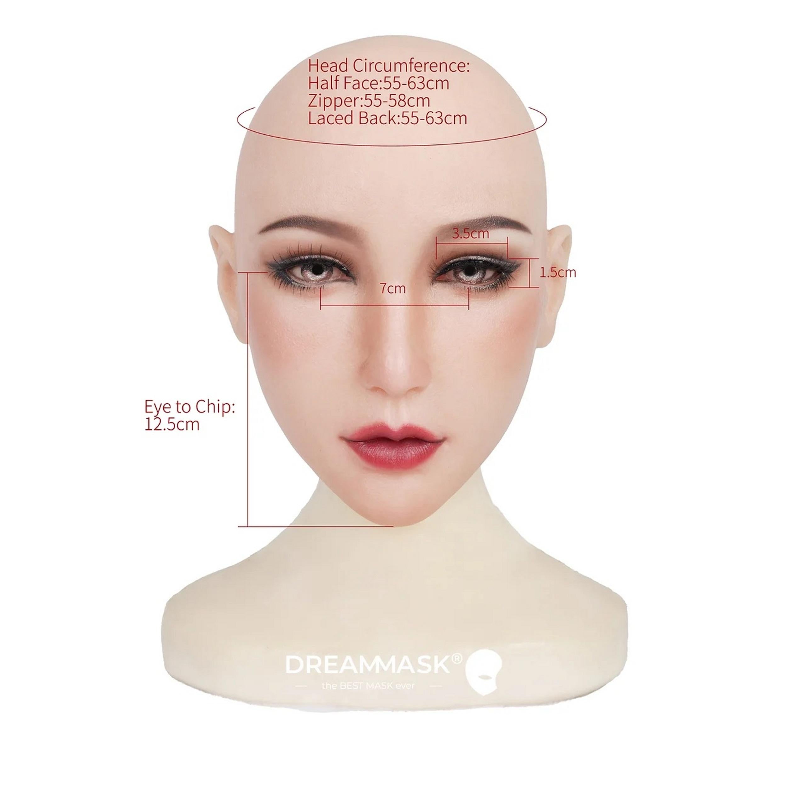 Dreammask Silikon Maske Q04 Real Mask Goddess Special Make-up Series