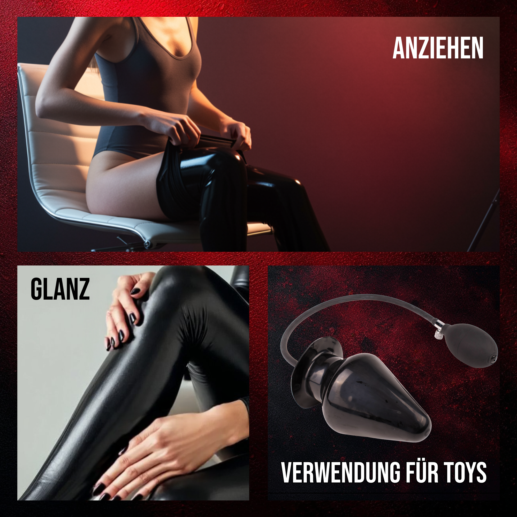 RubberGlow Glanzspray - Inkl. Schwamm