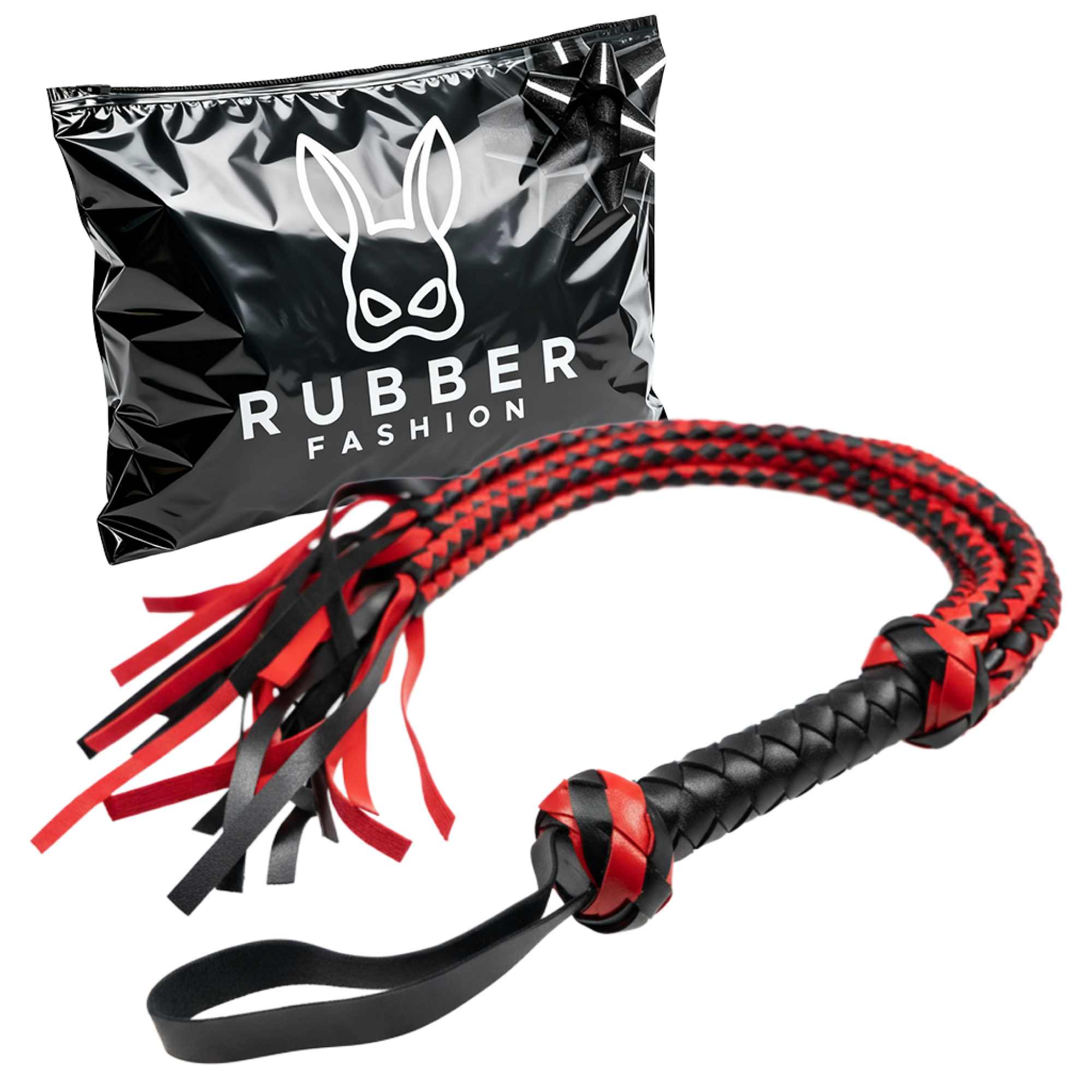 Leder Peitsche geflochten - BDSM Peitsche