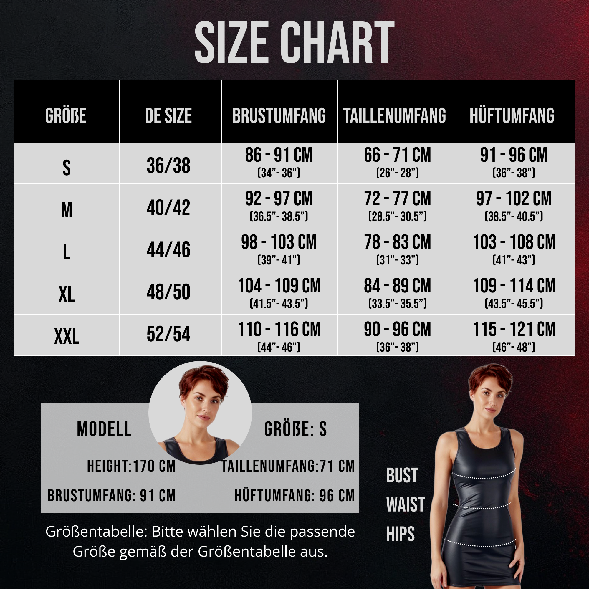 Wetlook Minikleid - Figurbetont Ärmellos