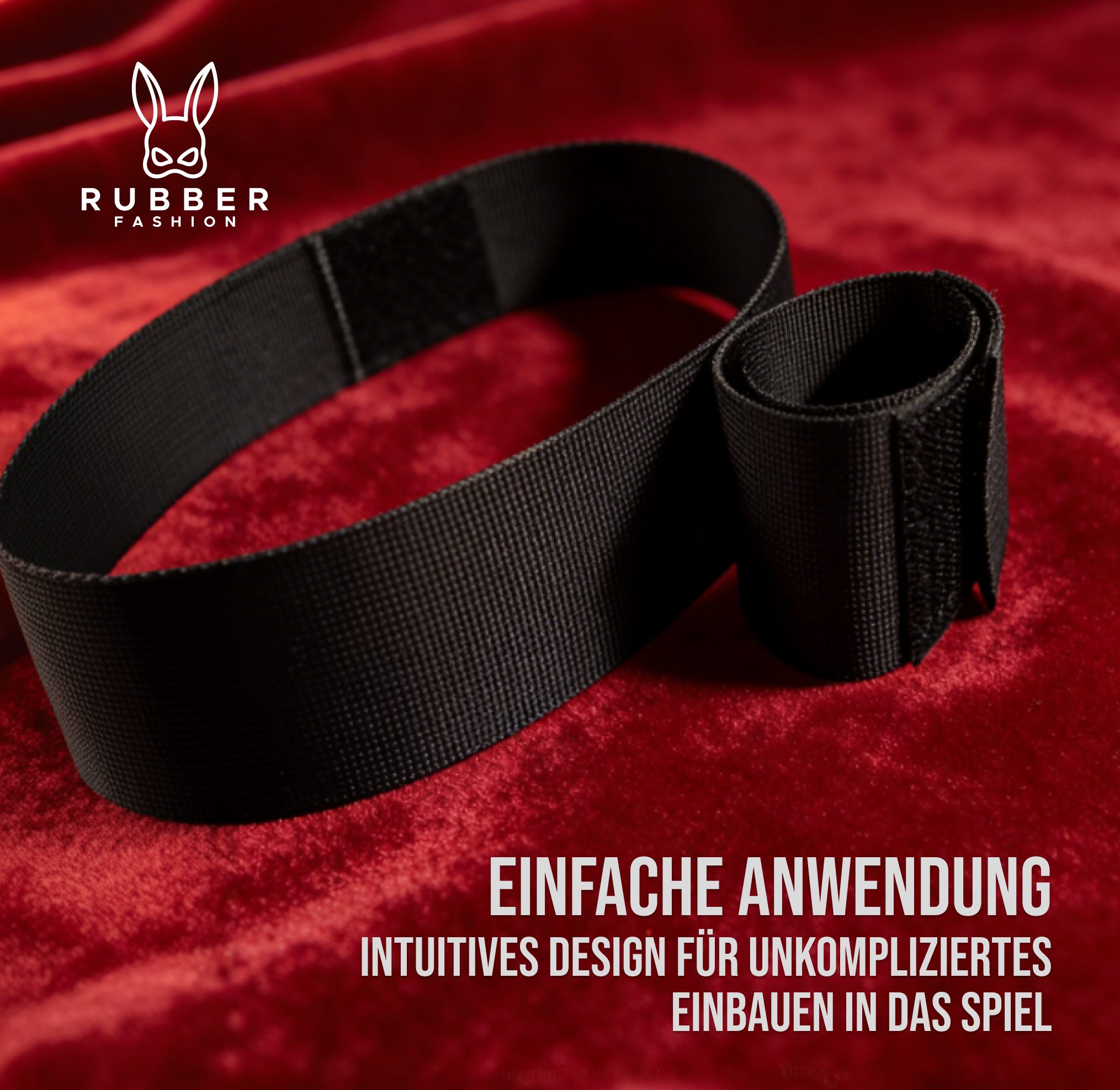 Nylon handcuffs and leg irons with Velcro closure 