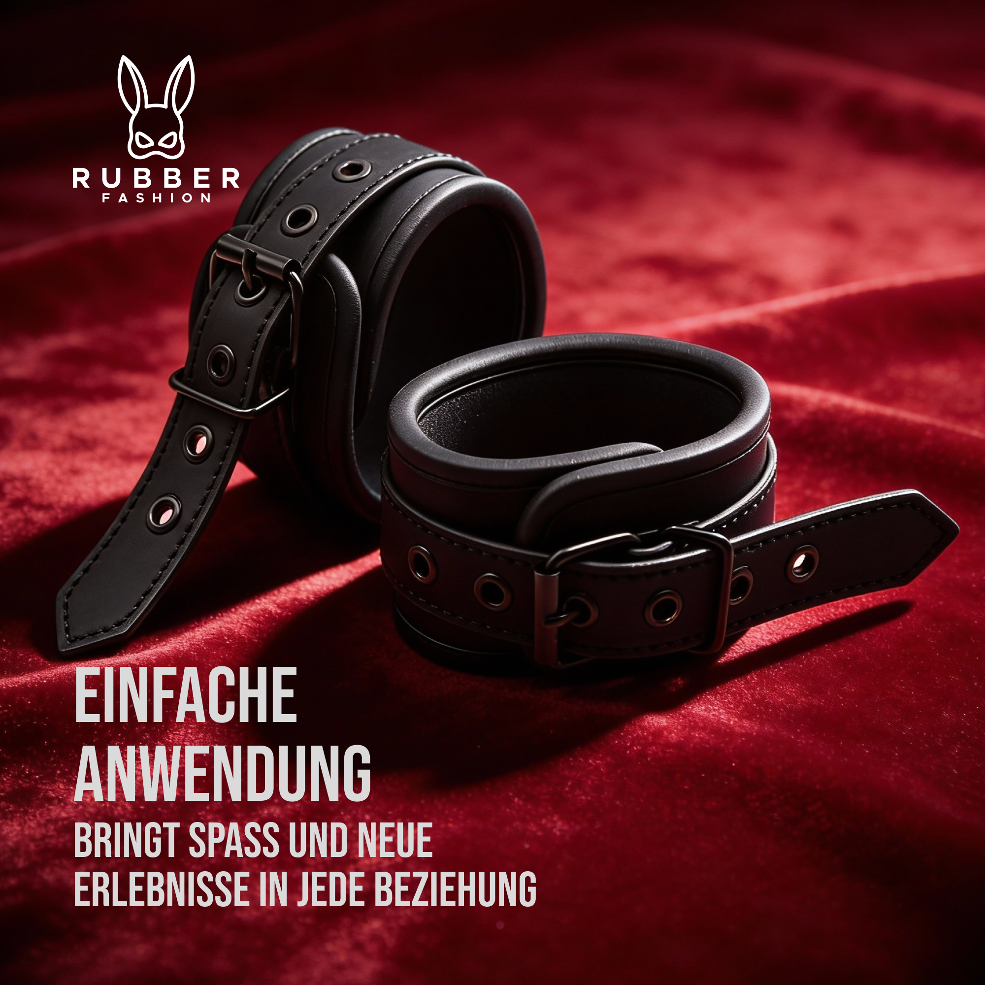 Leather ankle cuffs – restraints &amp; bondage 