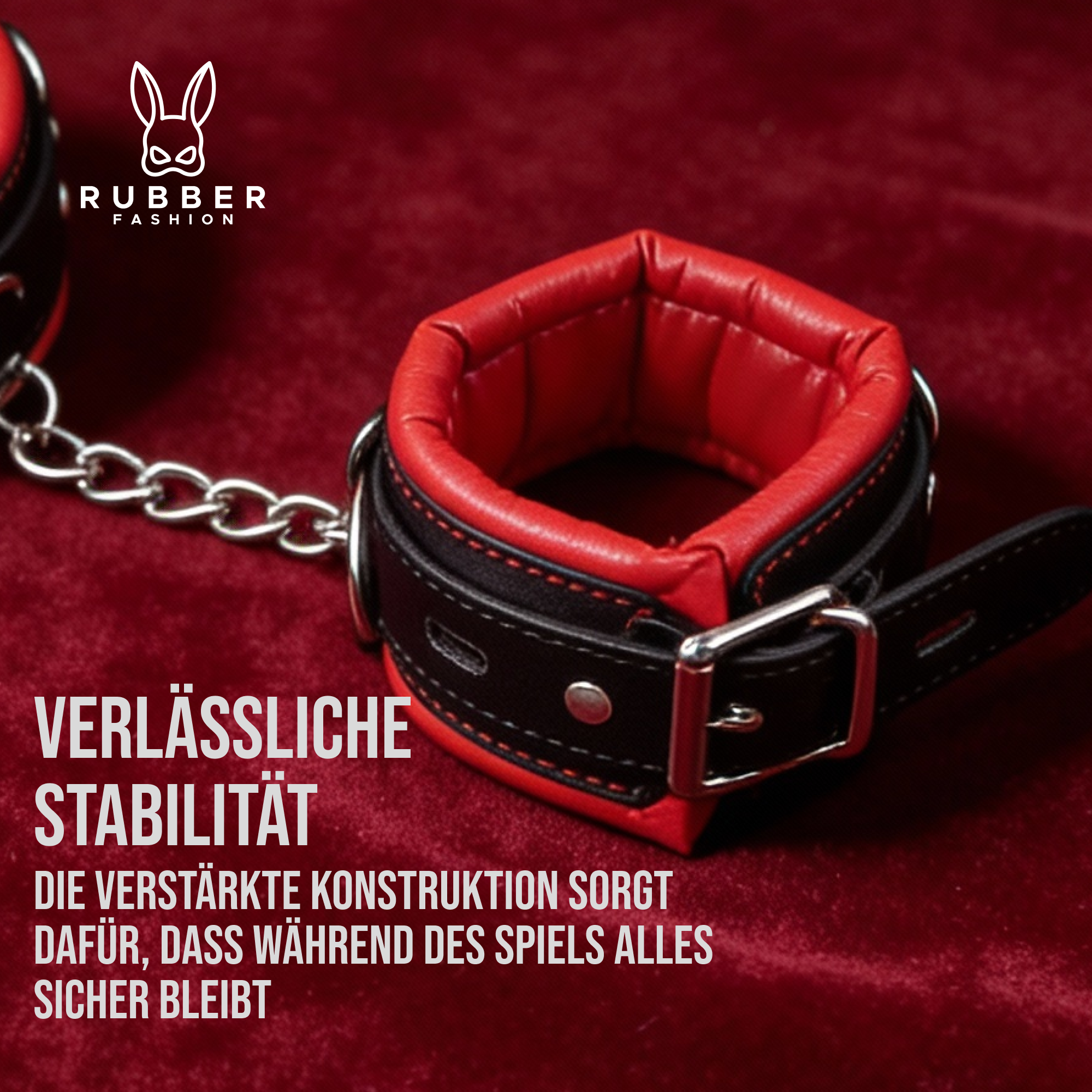 Ankle shackles with lock 