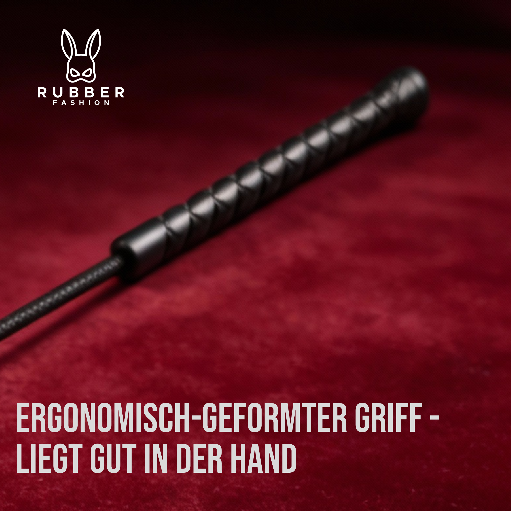 Leather whip - riding crop 45.5 cm 