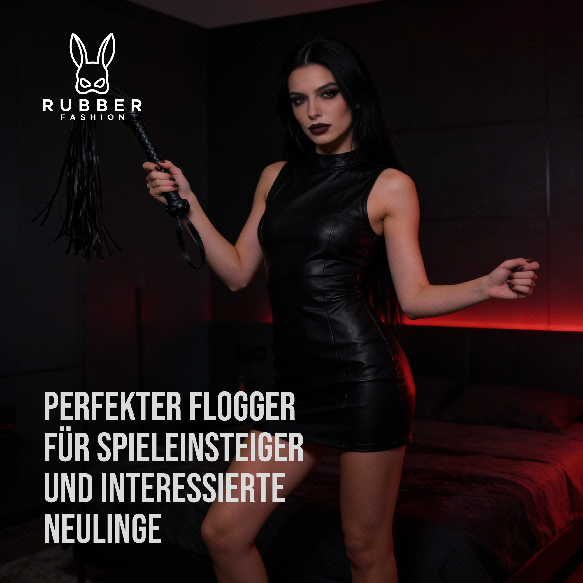 Leather whip - BDSM whip 