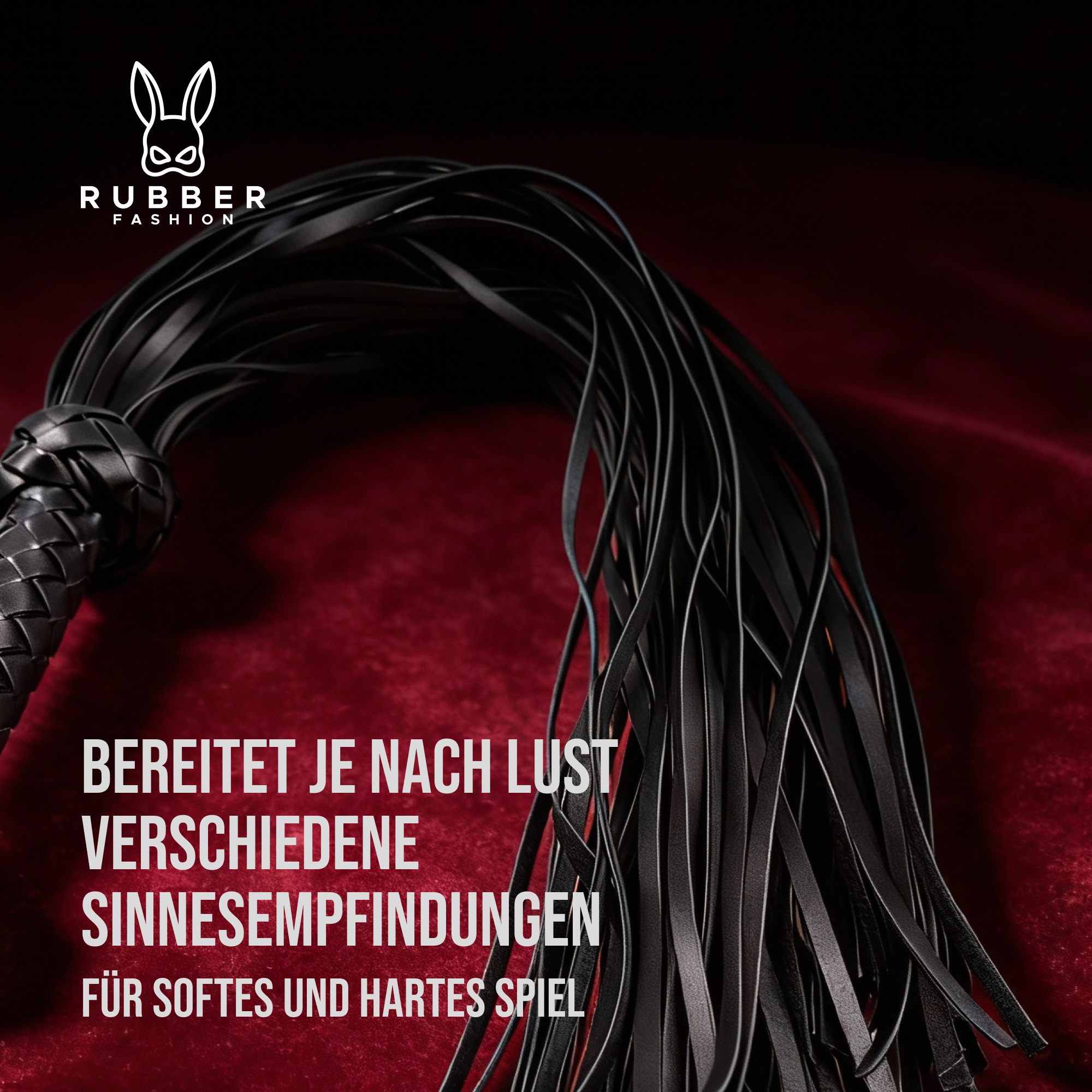 Leather whip - BDSM whip 