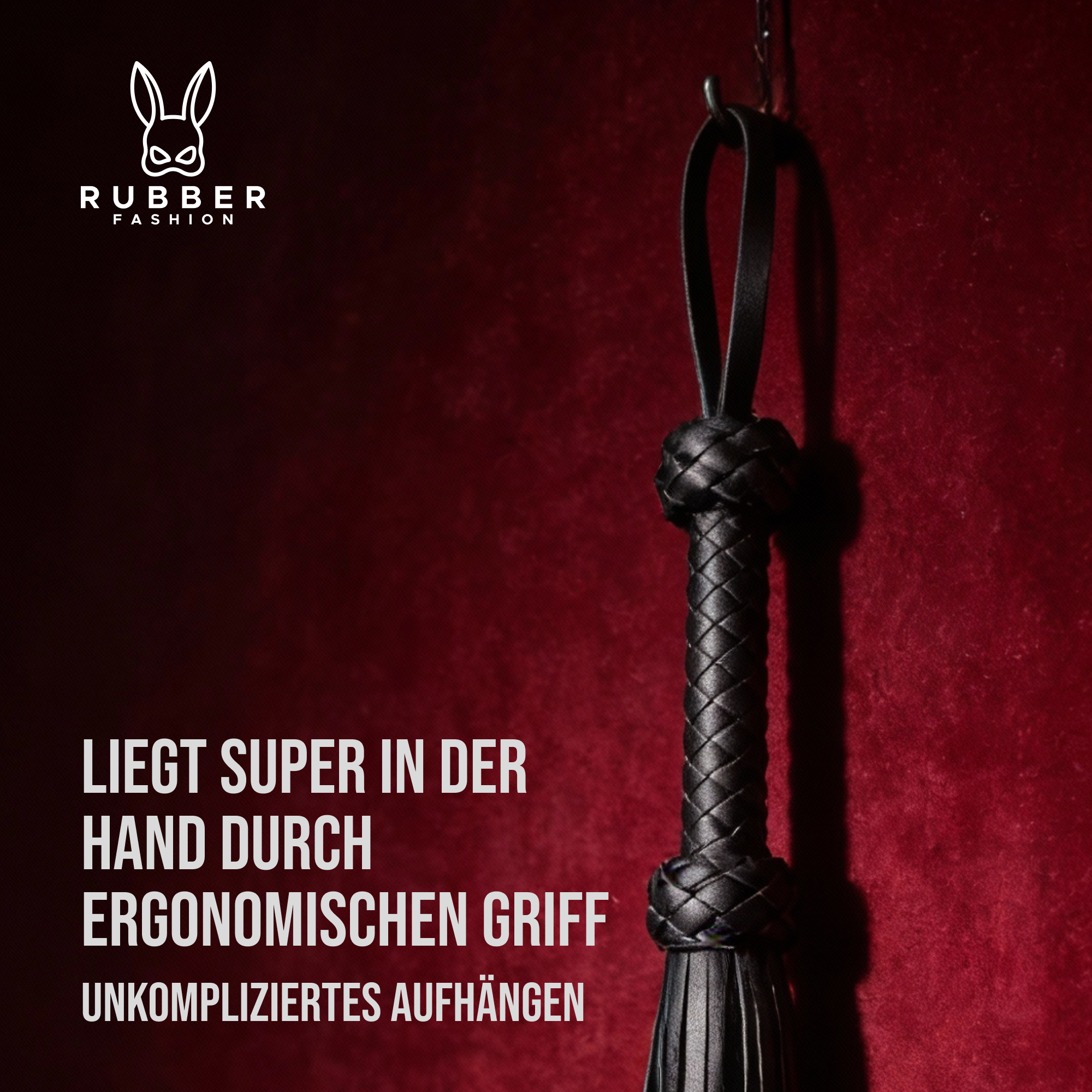 Leather whip - BDSM whip 