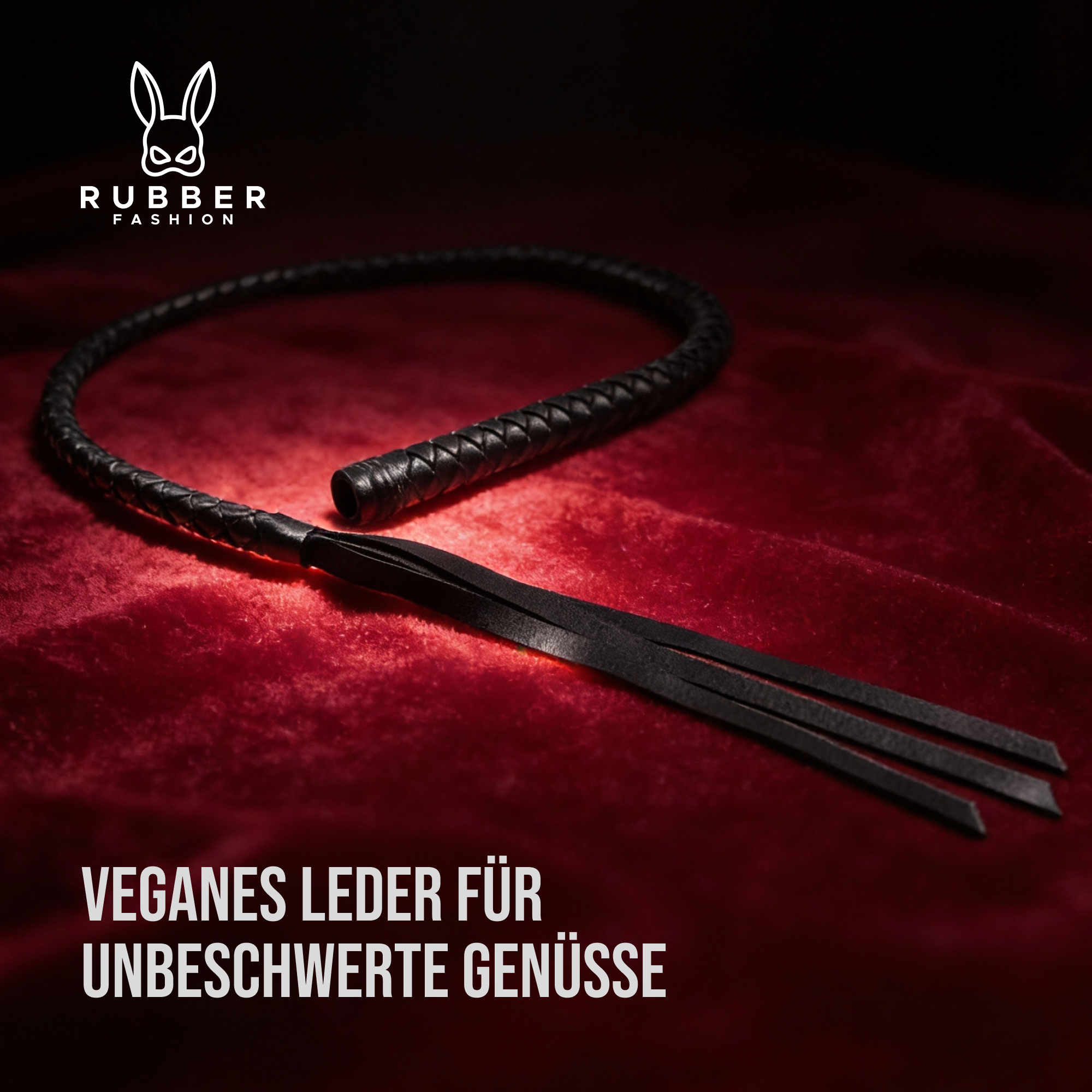 Leder Peitsche - Bull Whip lang