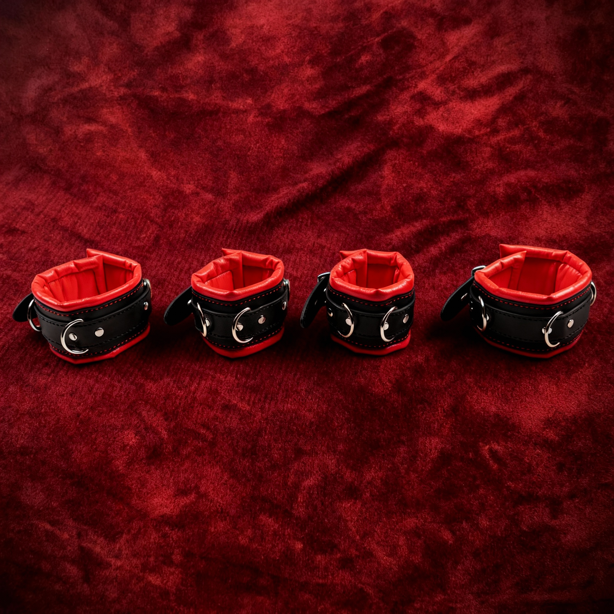 Spreizstange verstellbar mit Handfesseln und Fußfesseln